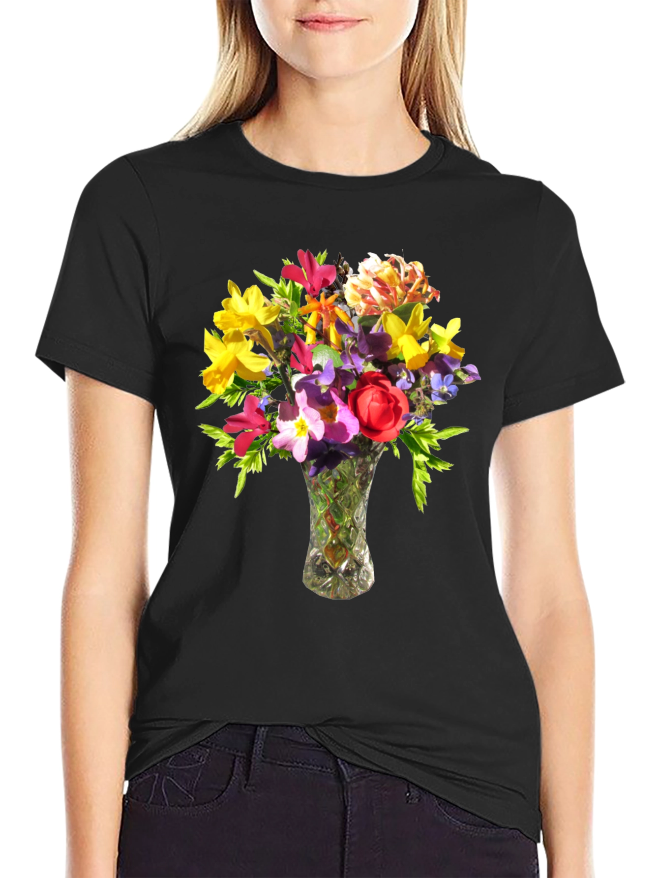 Floral Bouquet Graphic Tee