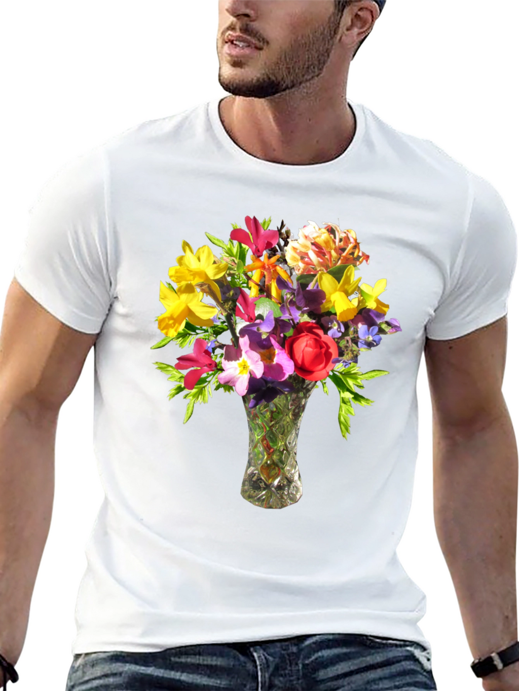 Floral Bouquet Graphic Tee
