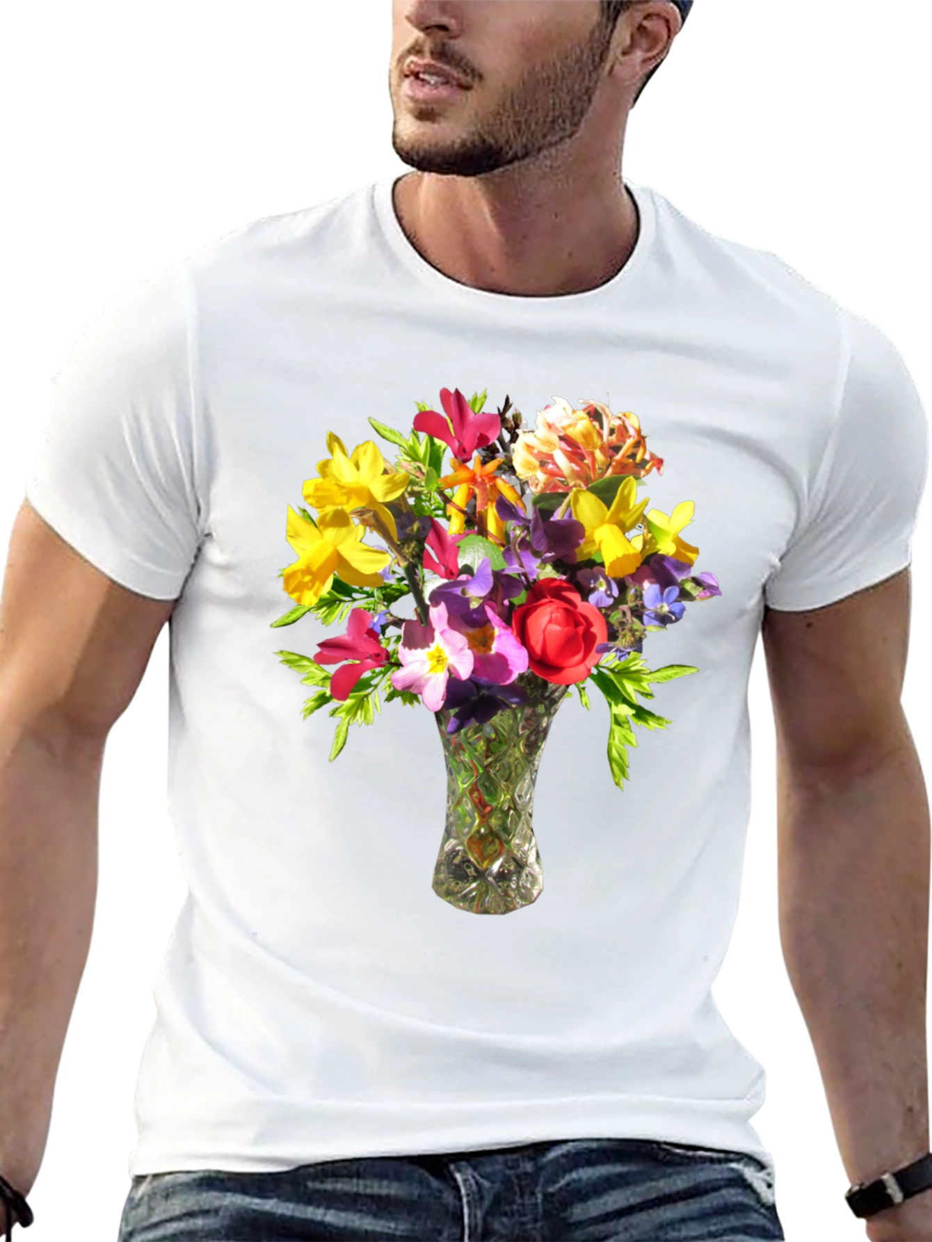 Floral Bouquet Graphic Tee