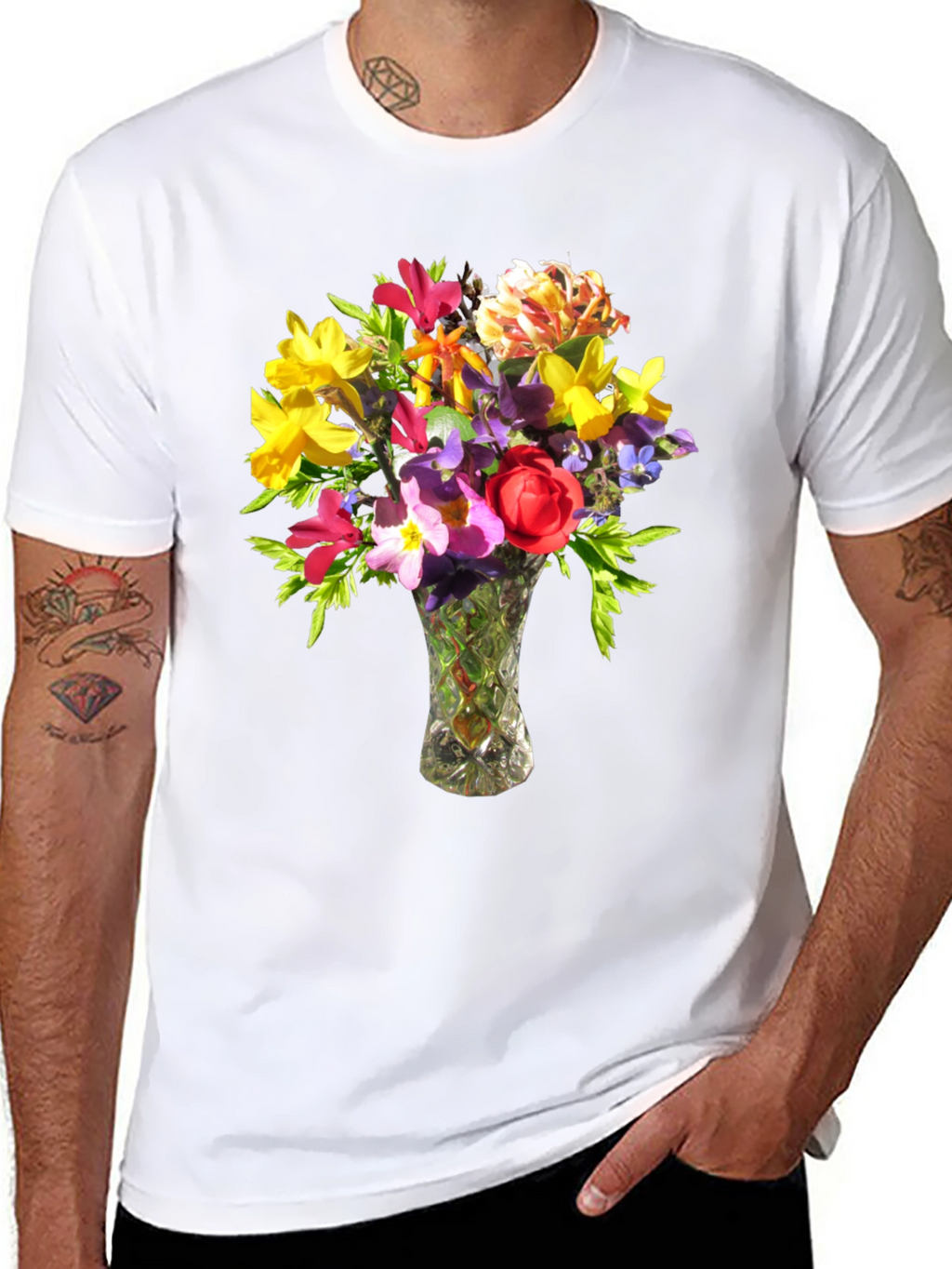 Floral Bouquet Graphic Tee