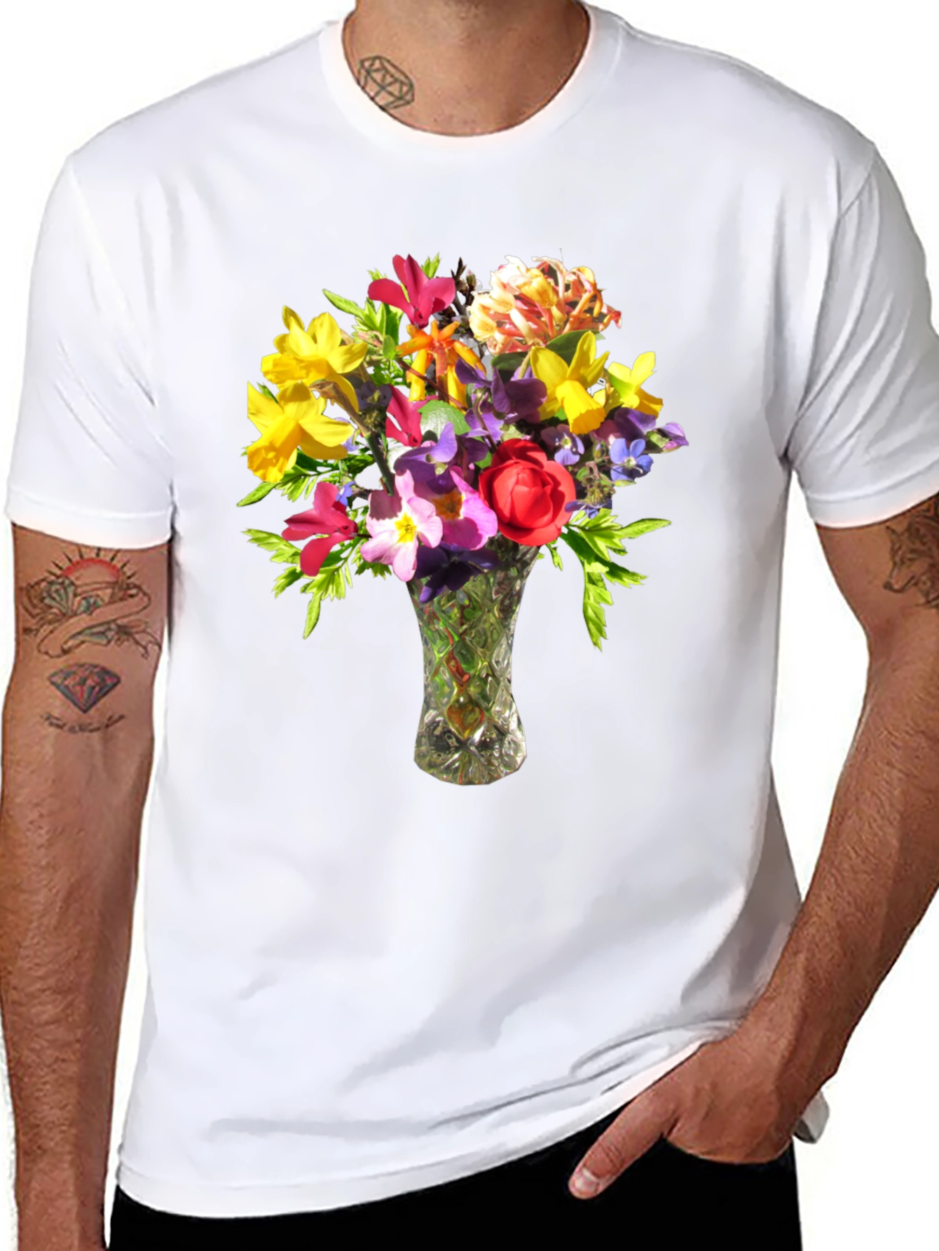 Floral Bouquet Graphic Tee