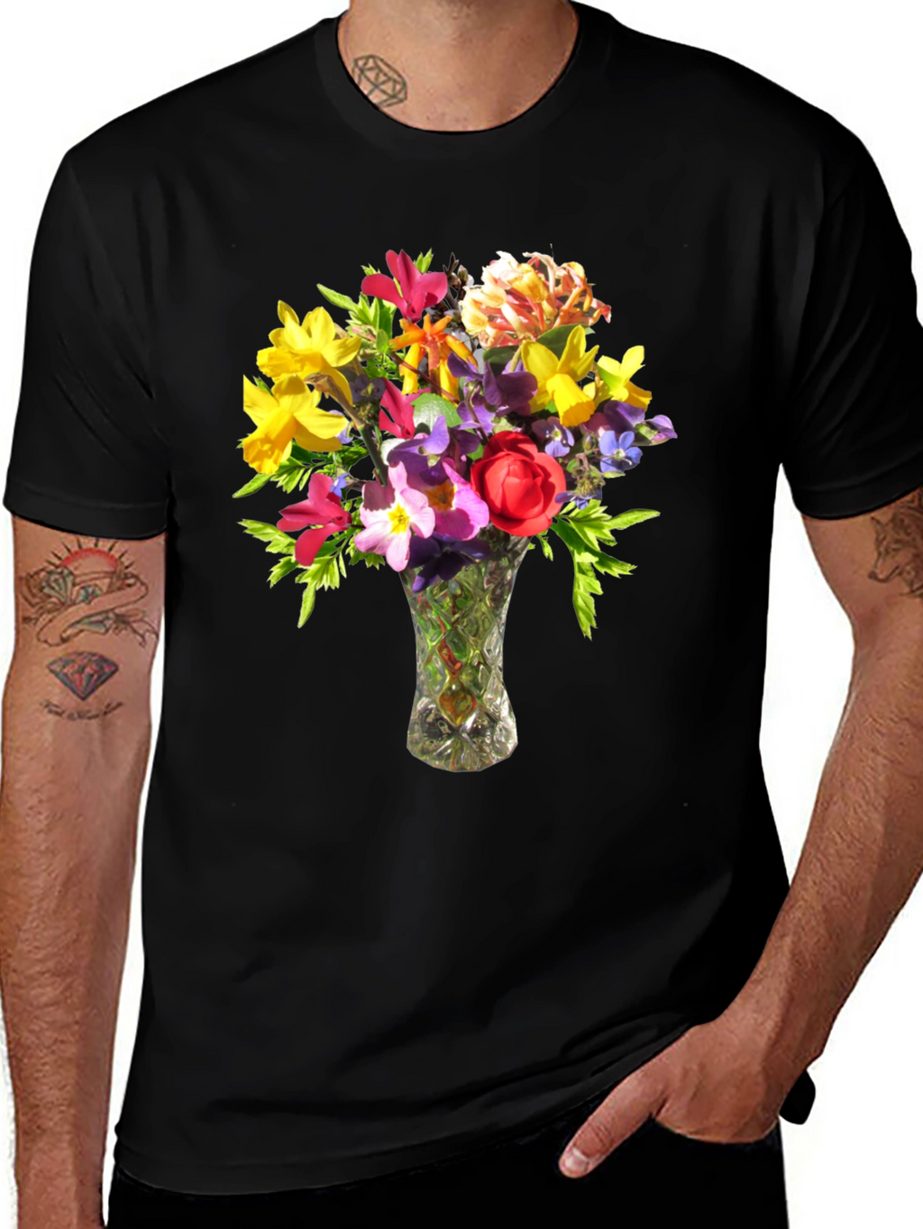 Floral Bouquet Graphic Tee