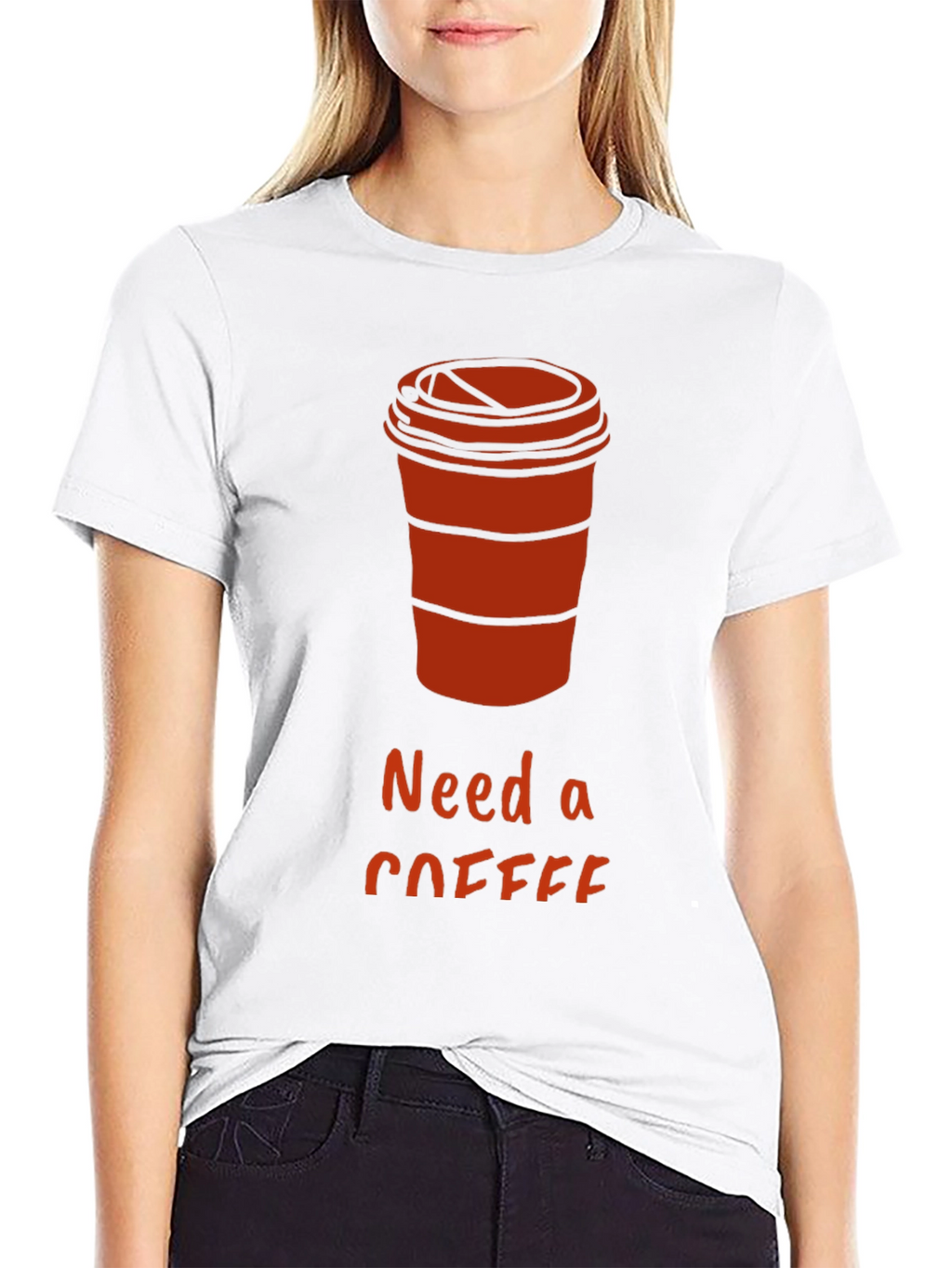 Need a Coffee T-Shirt - Casual Black Tee
