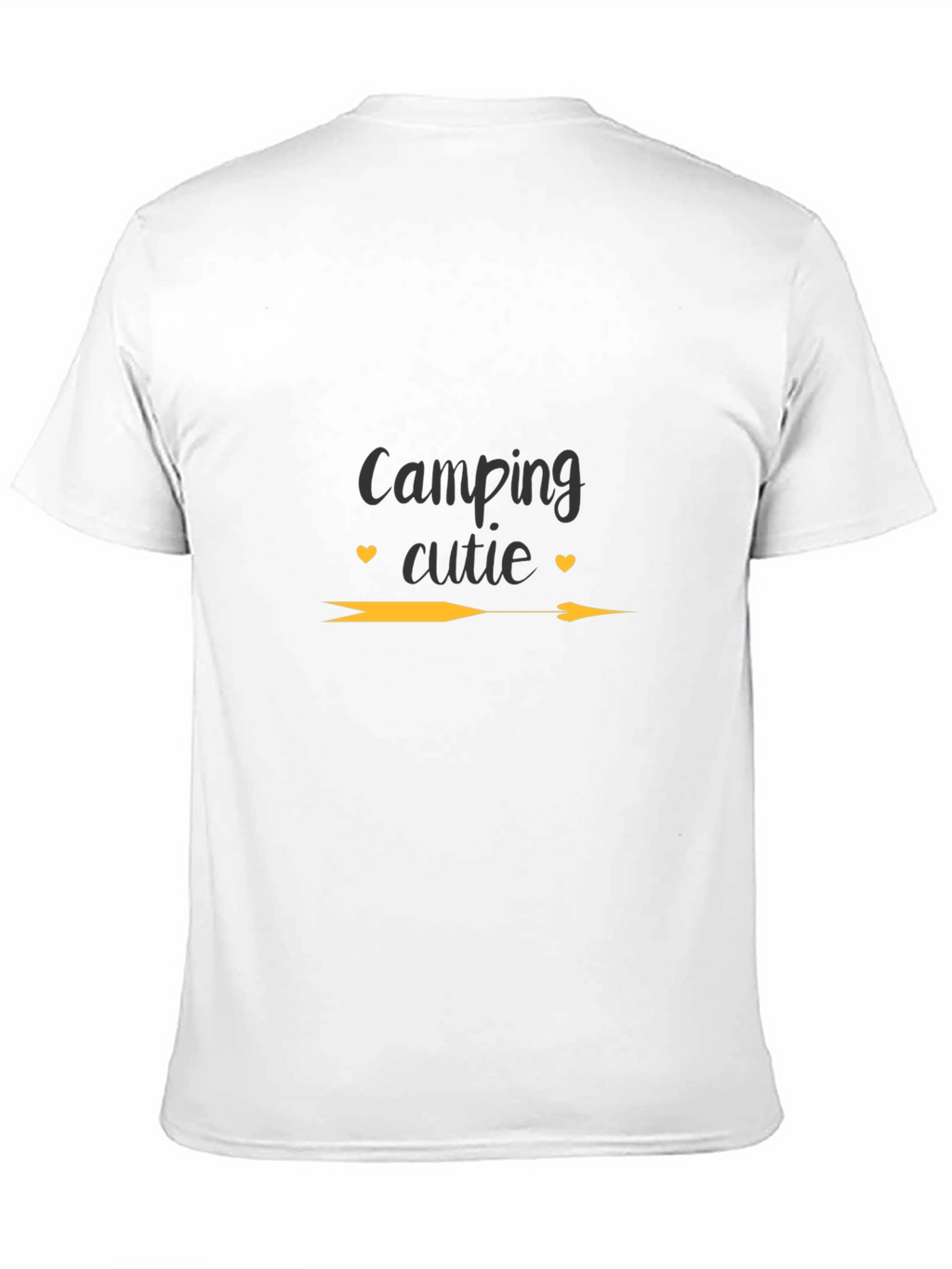 Camping Cutie Graphic Tee - Black Unisex T-Shirt