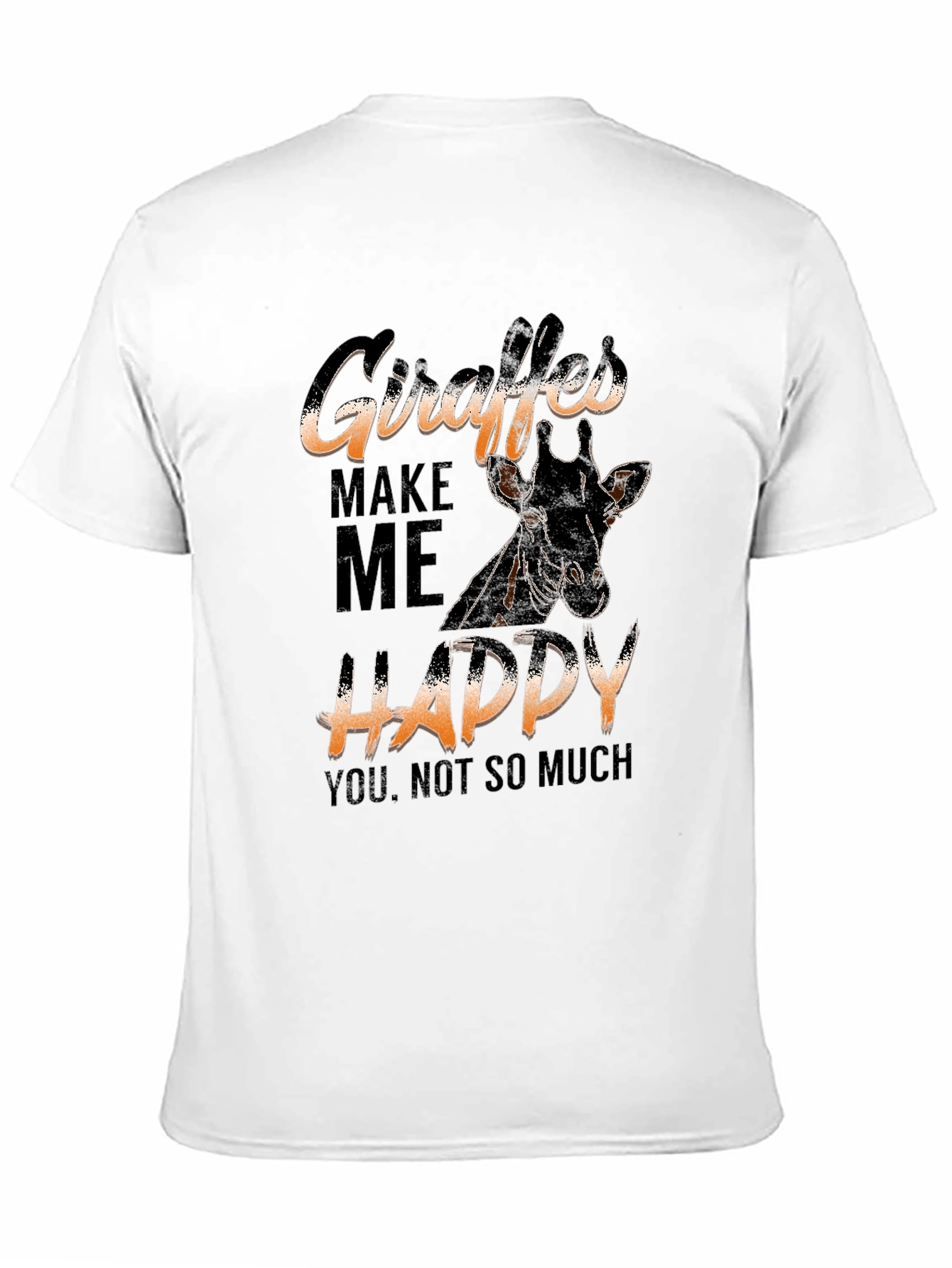 Giraffe Lover T-Shirt - Giraffes Make Me Happy