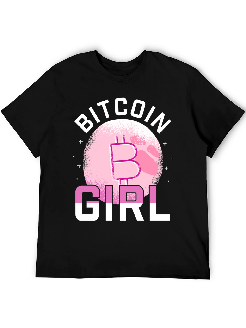 Bitcoin Girl Graphic T-Shirt - Crypto Fan Fashion