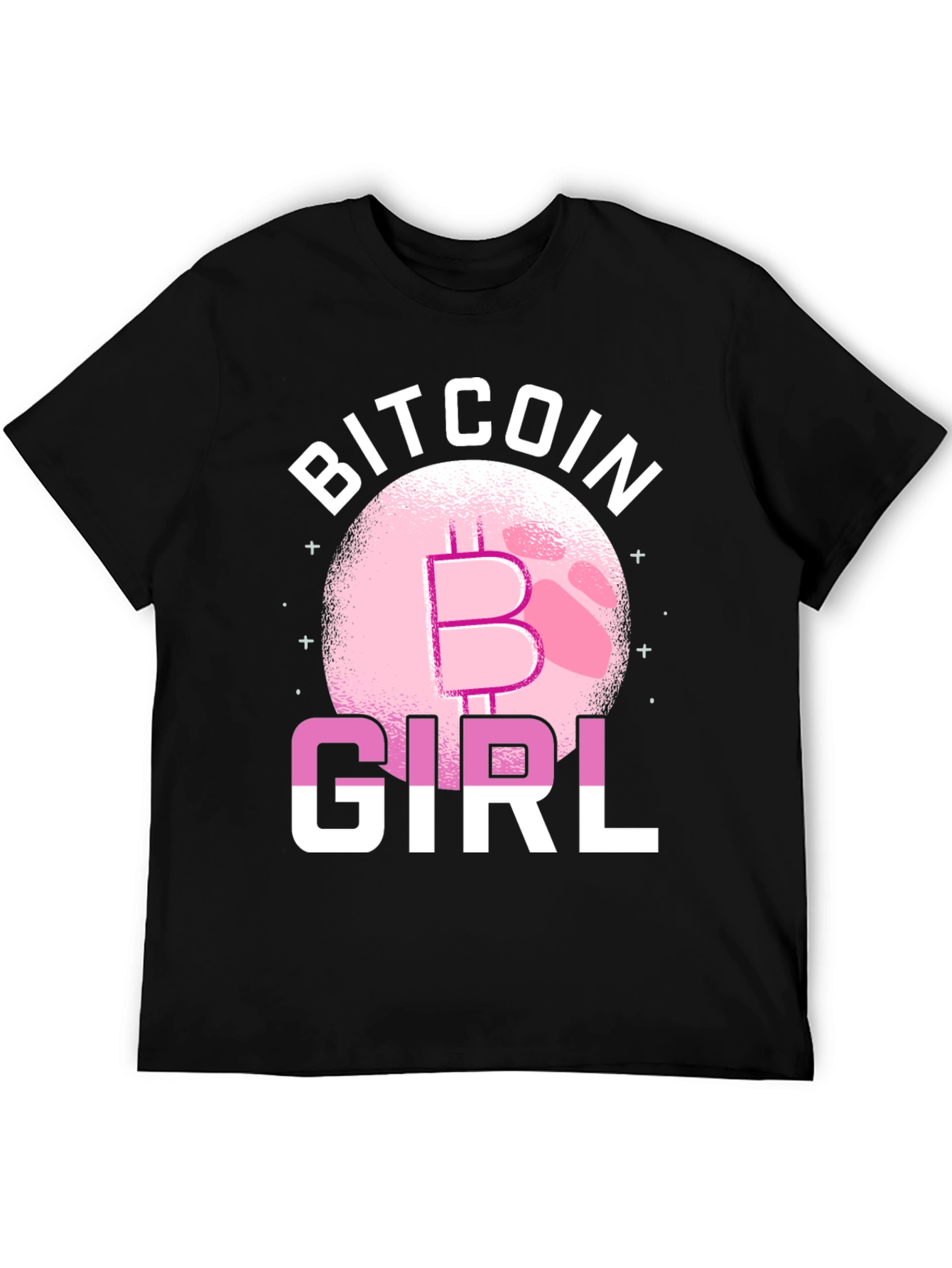 Bitcoin Girl Graphic T-Shirt - Crypto Fan Fashion