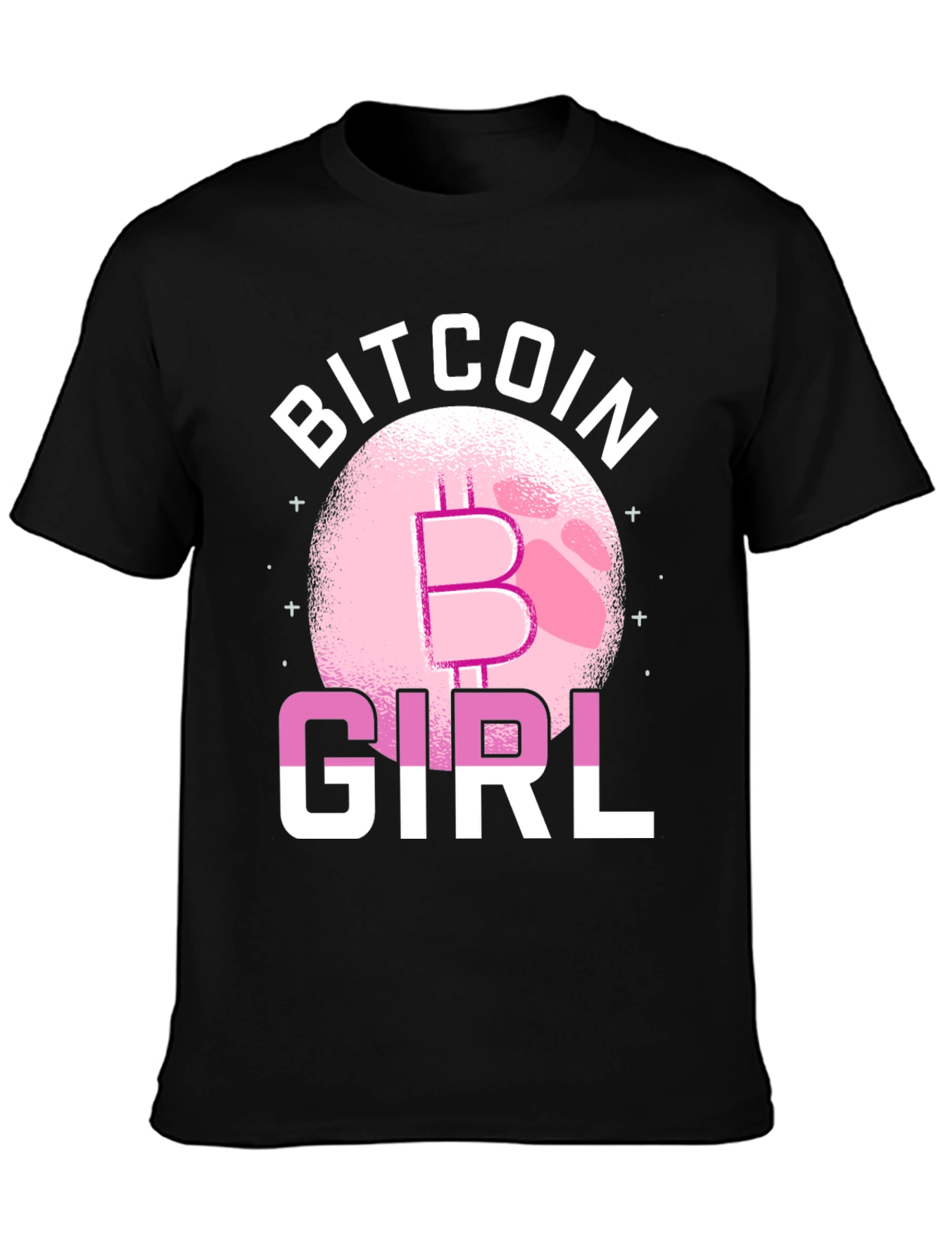 Bitcoin Girl Graphic T-Shirt - Crypto Fan Fashion