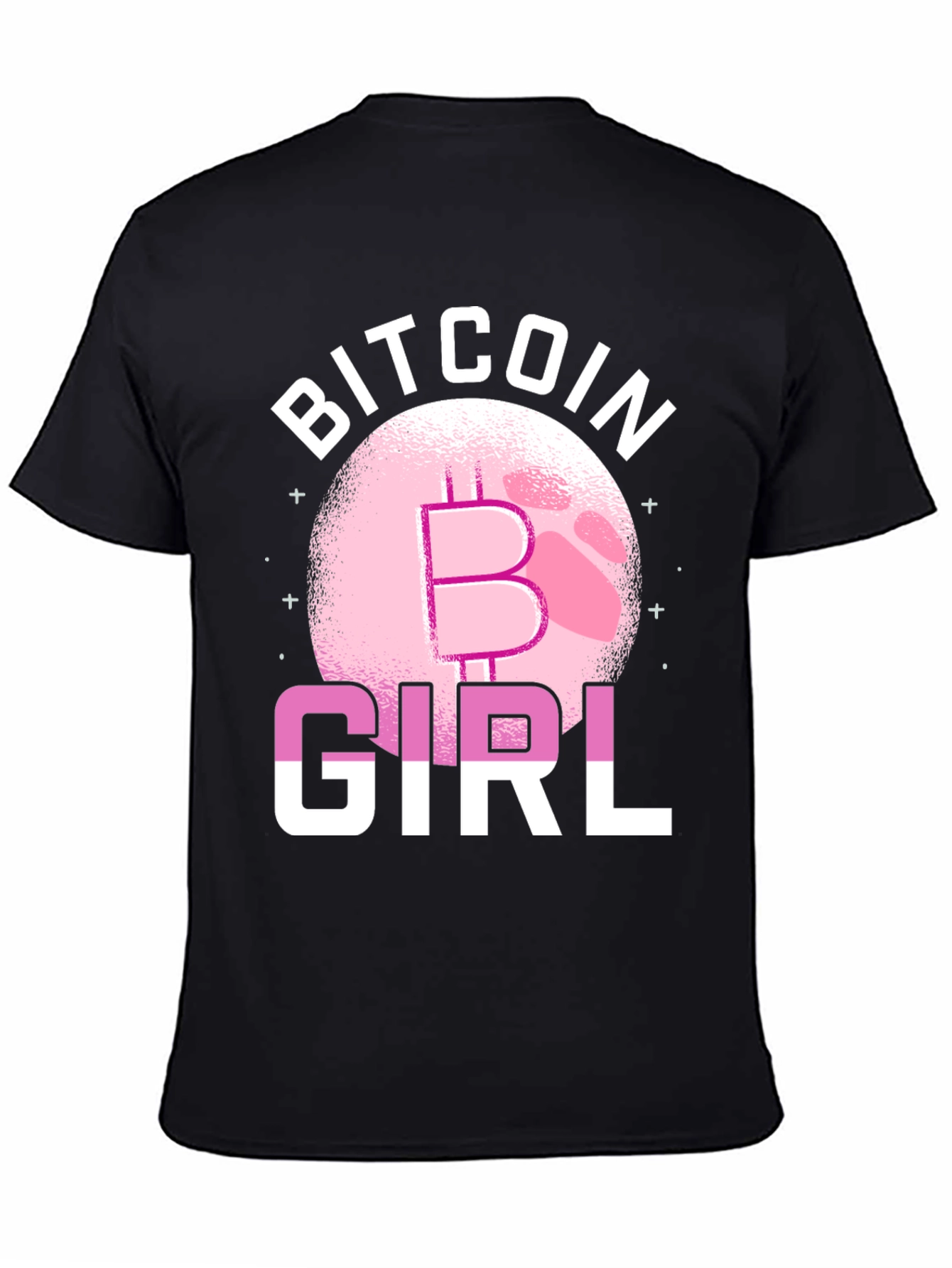 Bitcoin Girl Graphic T-Shirt - Crypto Fan Fashion