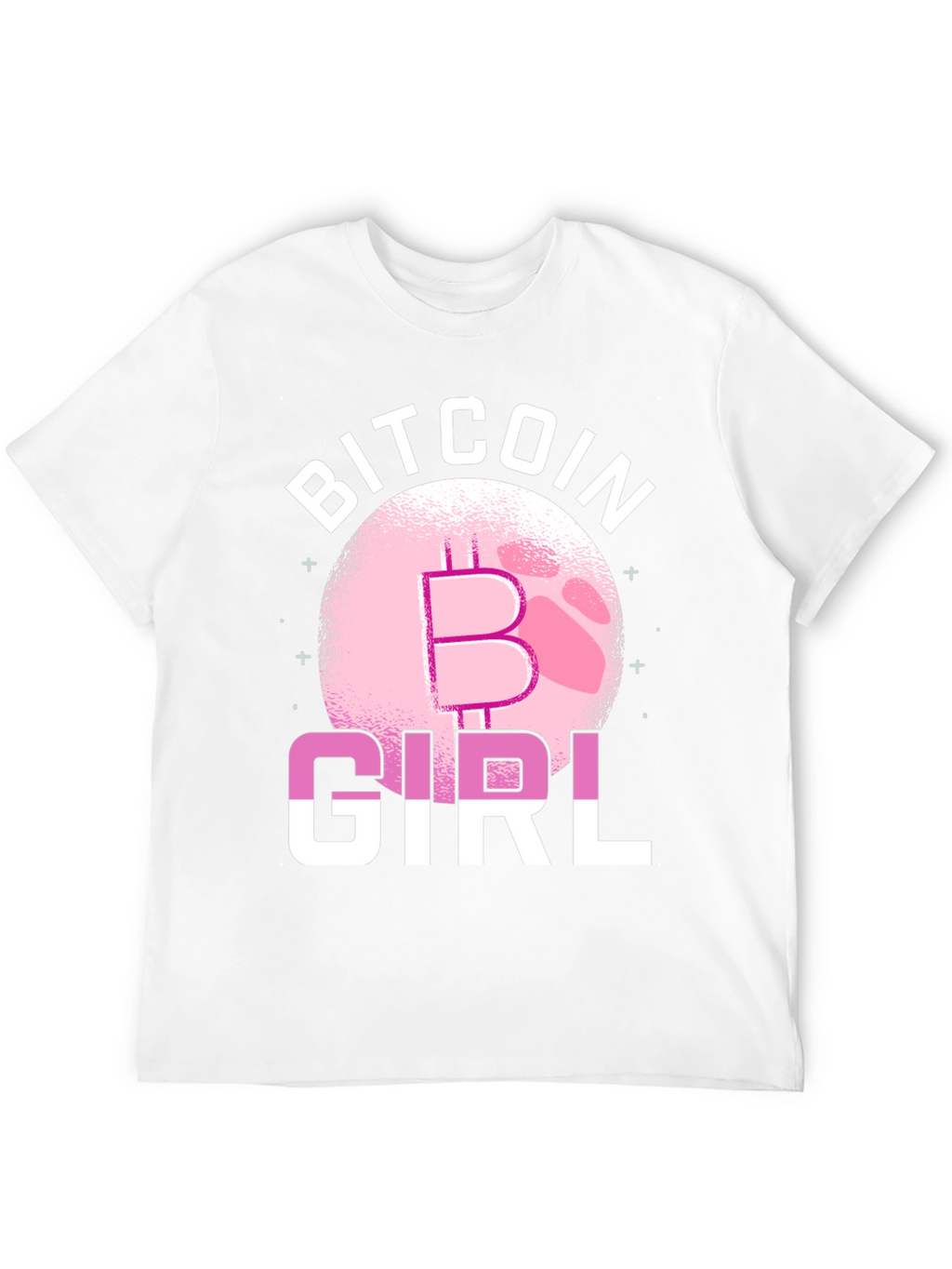 Bitcoin Girl Graphic T-Shirt - Crypto Fan Fashion