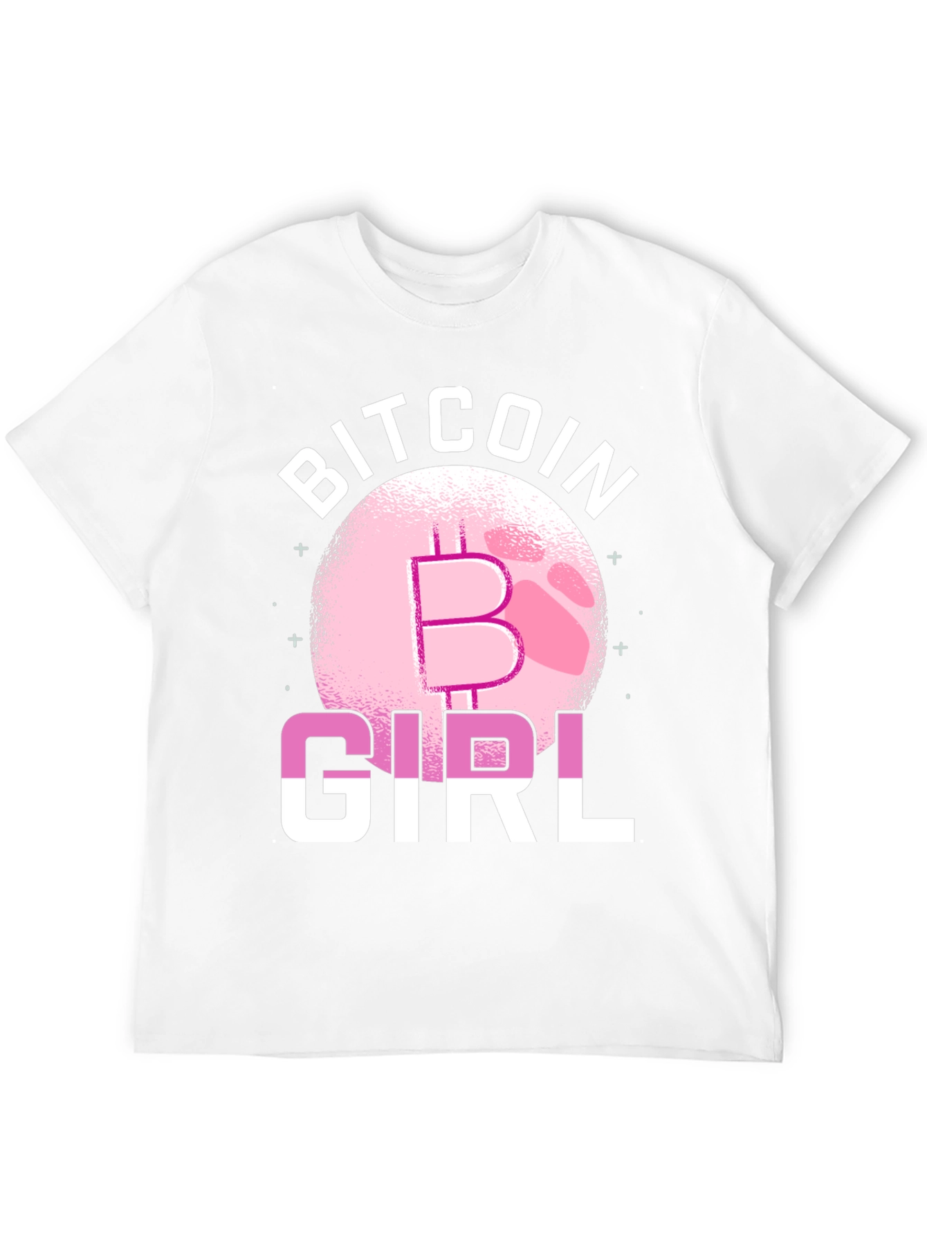 Bitcoin Girl Graphic T-Shirt - Crypto Fan Fashion
