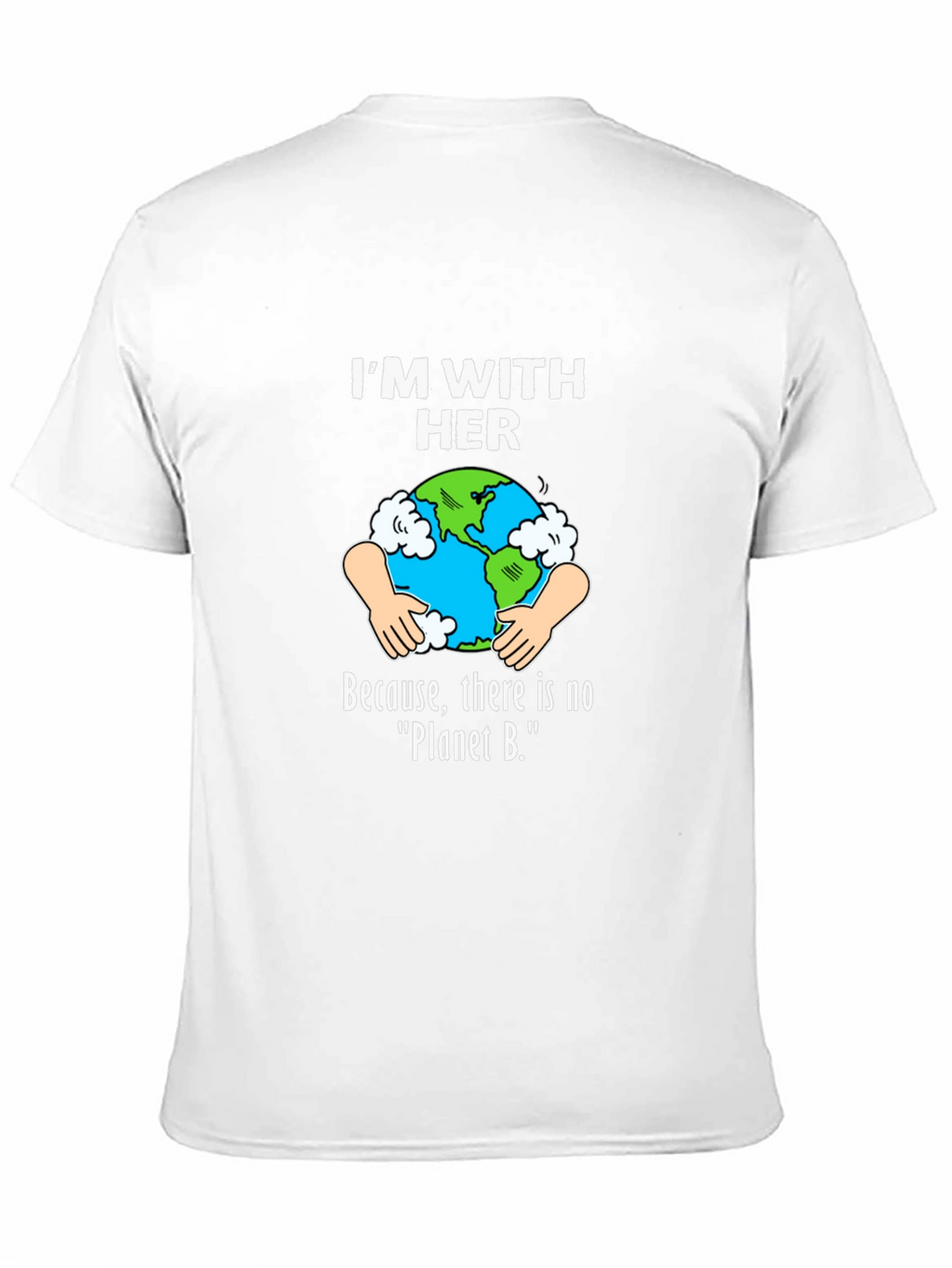 Im With Her Earth Graphic T-Shirt
