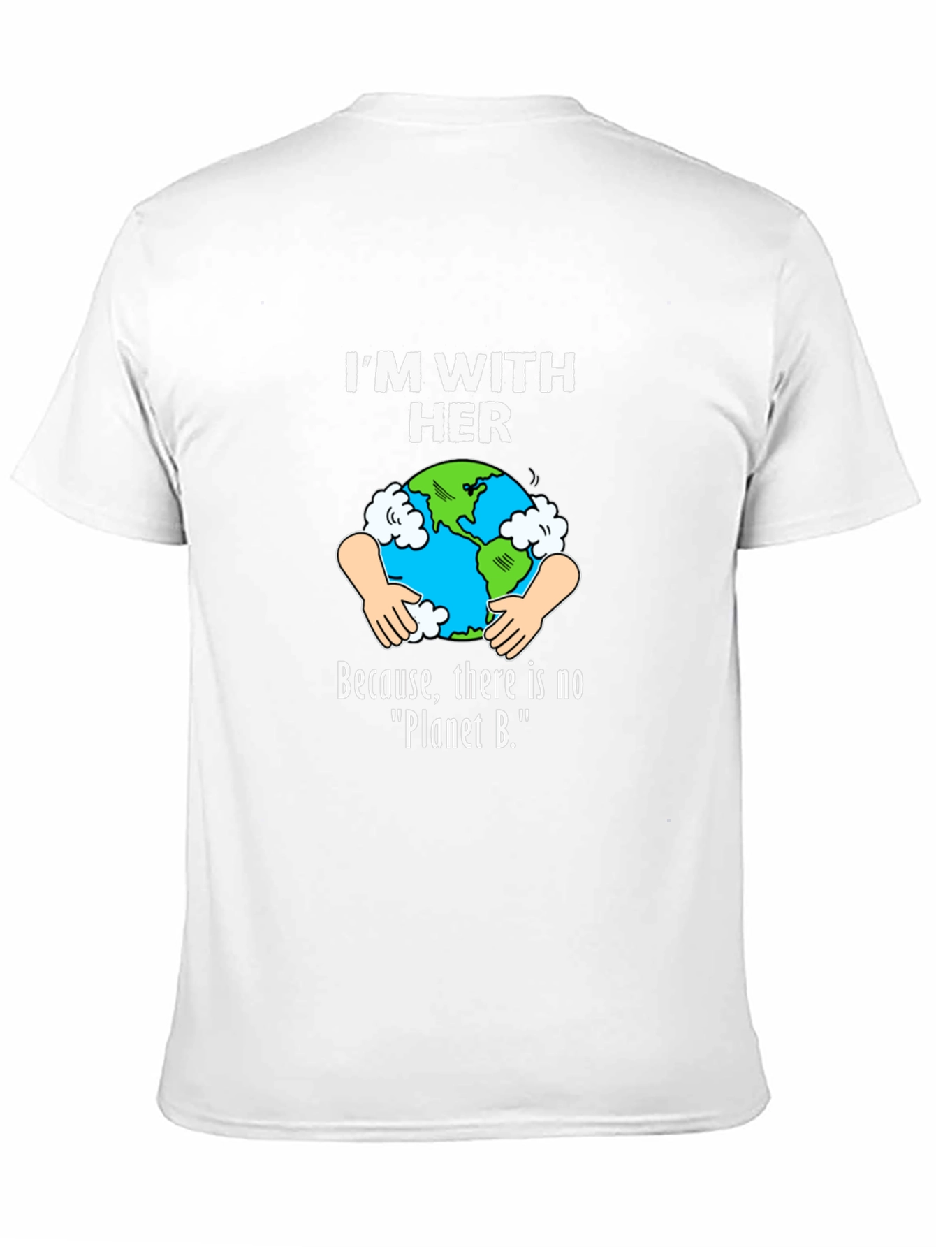 Im With Her Earth Graphic T-Shirt