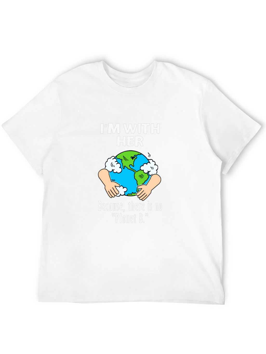 Im With Her Earth Graphic T-Shirt