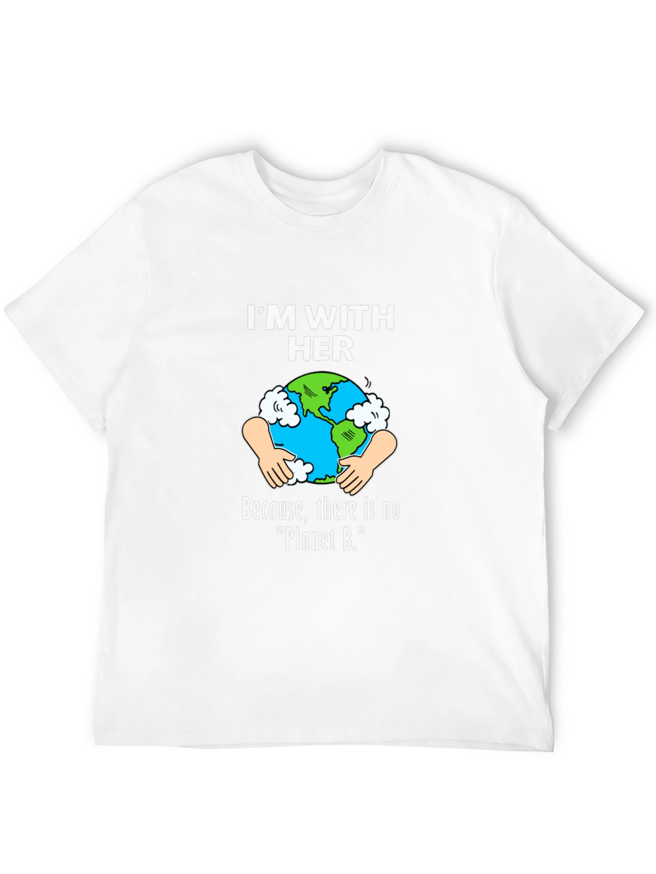Im With Her Earth Graphic T-Shirt