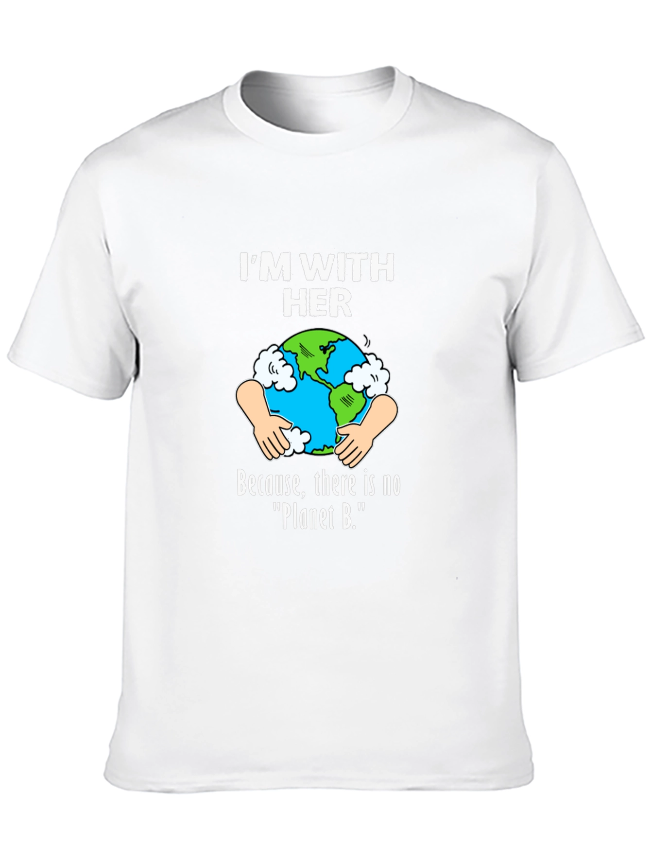 Im With Her Earth Graphic T-Shirt