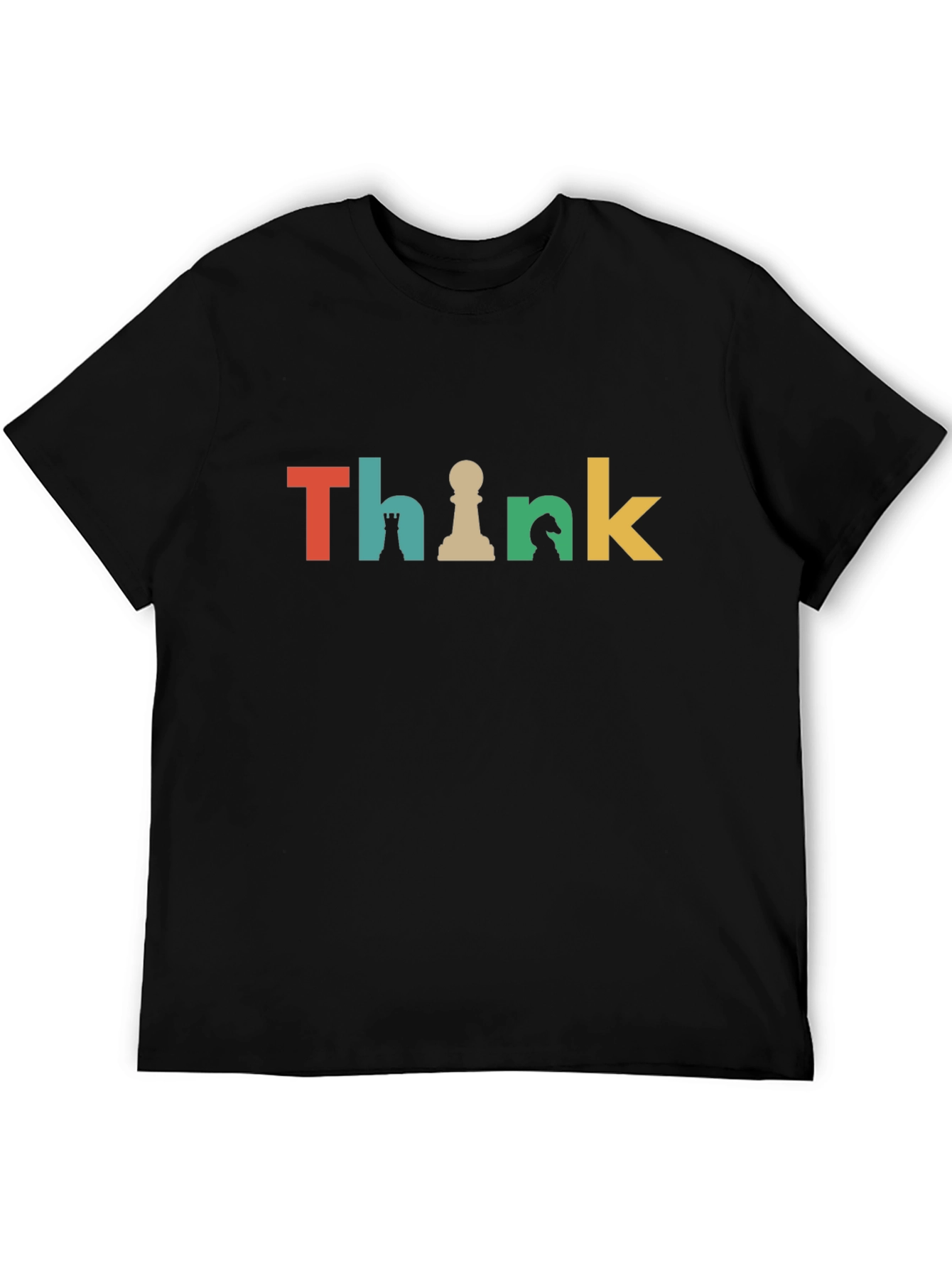Think Chess Graphic Tee - Strategy T-Shirt