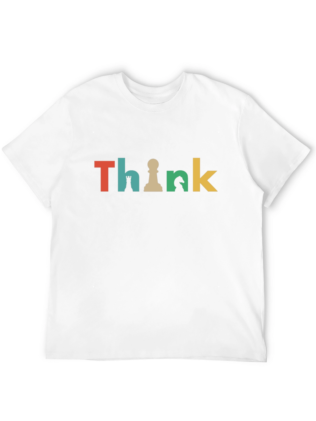 Think Chess Graphic Tee - Strategy T-Shirt