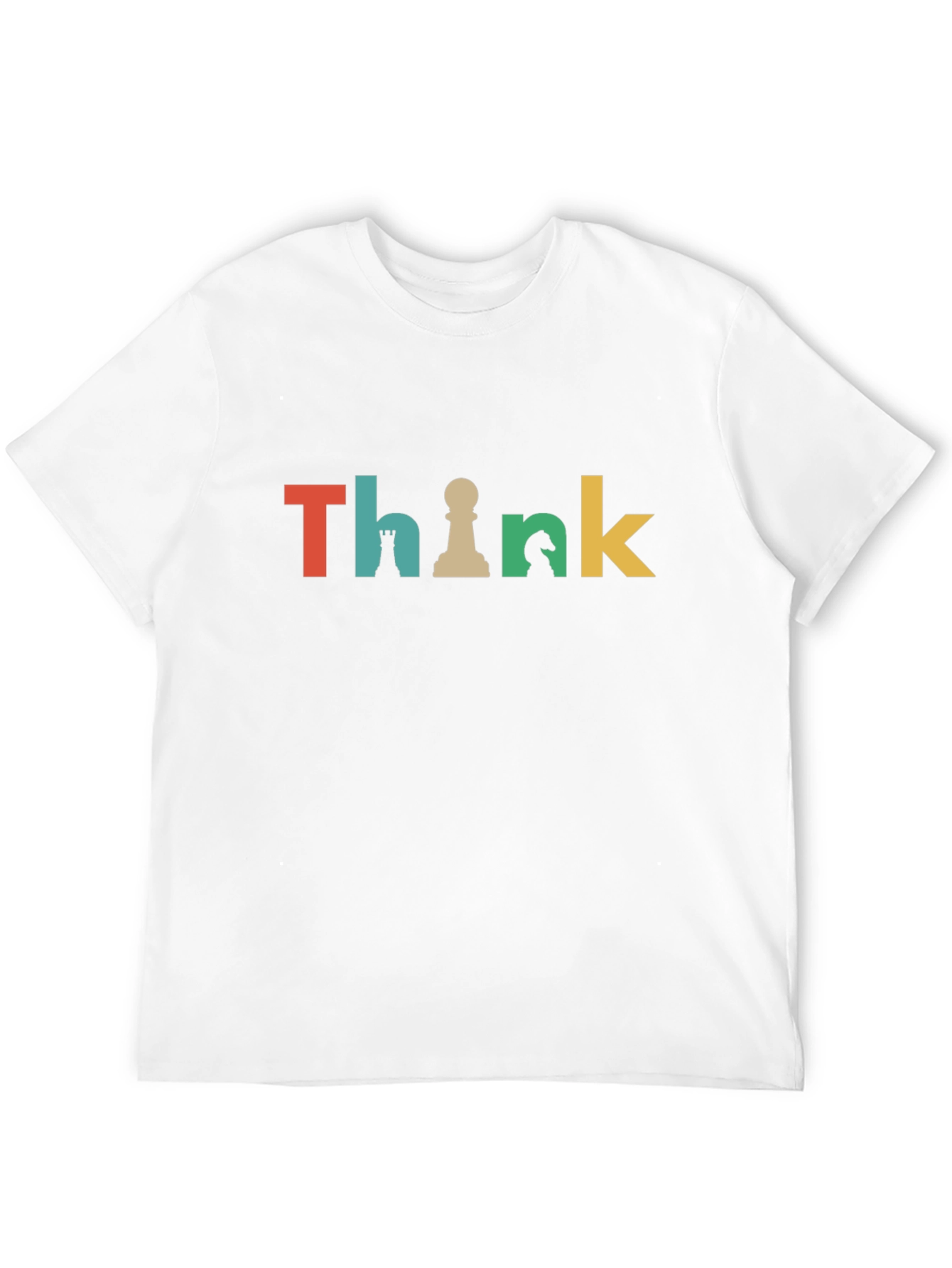 Think Chess Graphic Tee - Strategy T-Shirt