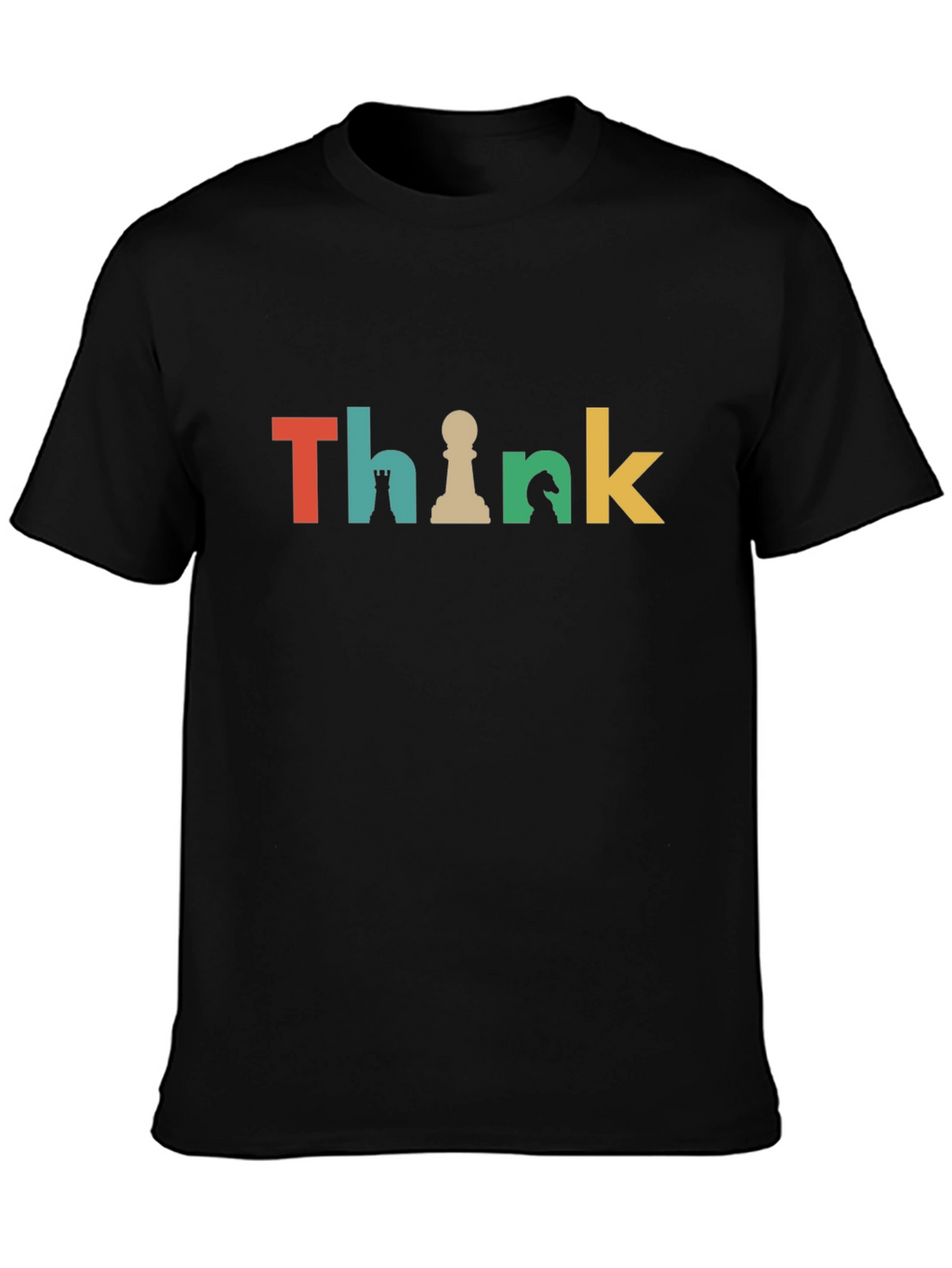 Think Chess Graphic Tee - Strategy T-Shirt