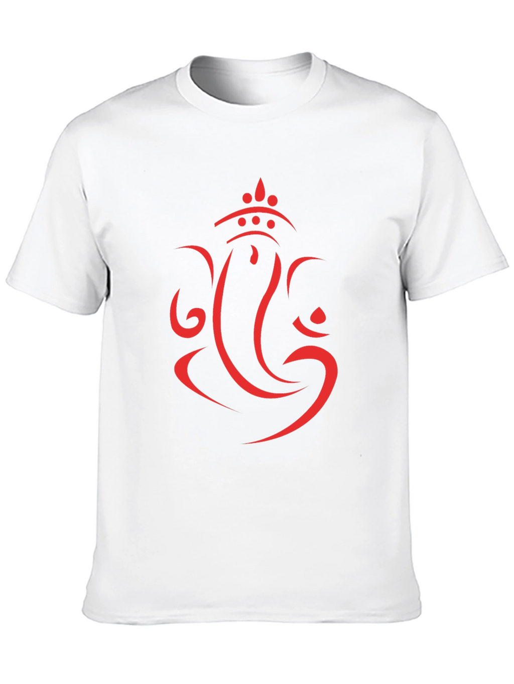Ganesh Graphic Tee - Black Cotton T-Shirt