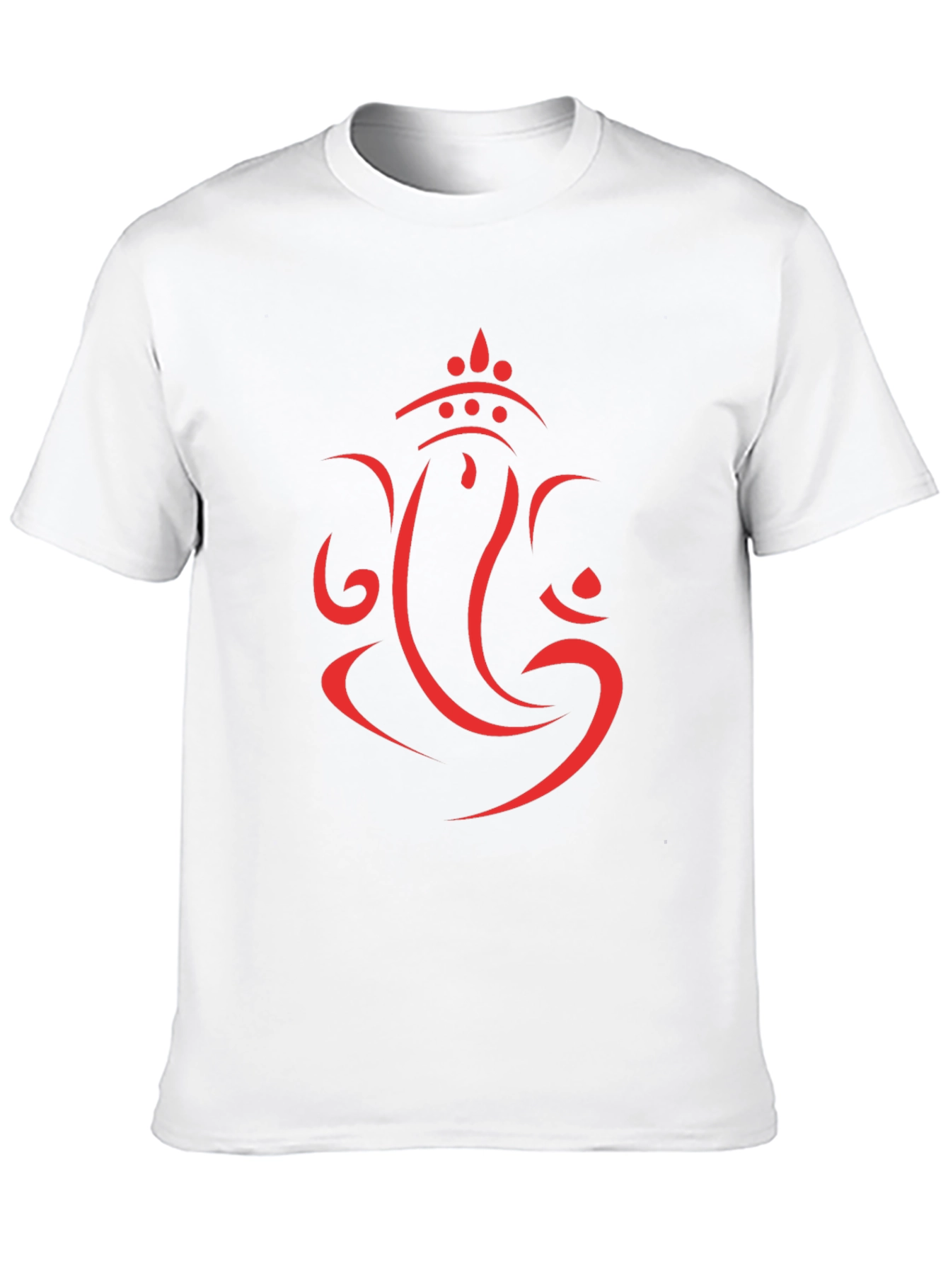Ganesh Graphic Tee - Black Cotton T-Shirt