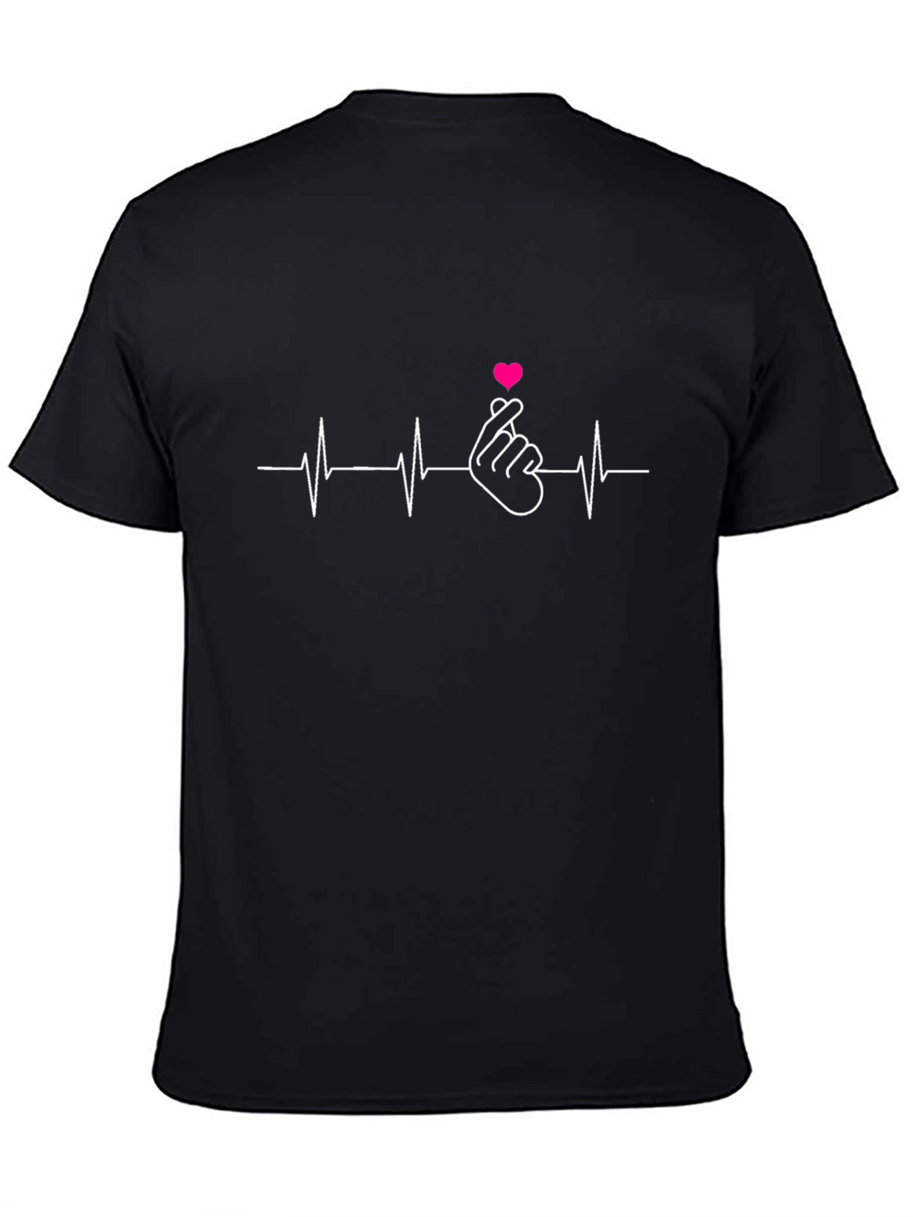 Heartbeat Finger Heart T-Shirt - Express Your Love