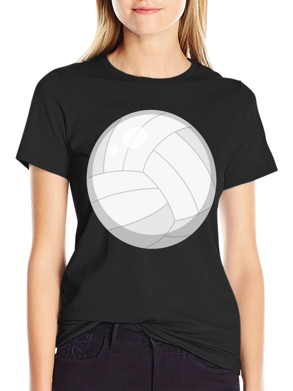 Volleyball Graphic T-Shirt - Casual Sport Tee