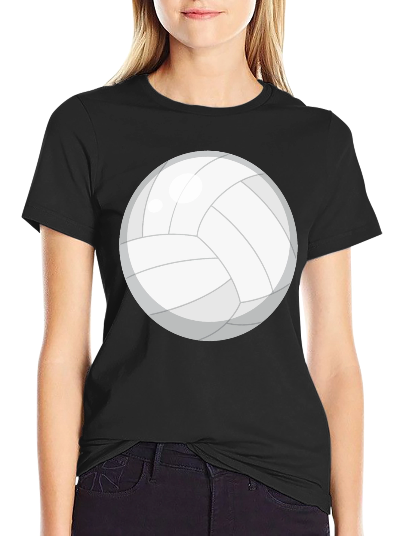 Volleyball Graphic T-Shirt - Casual Sport Tee
