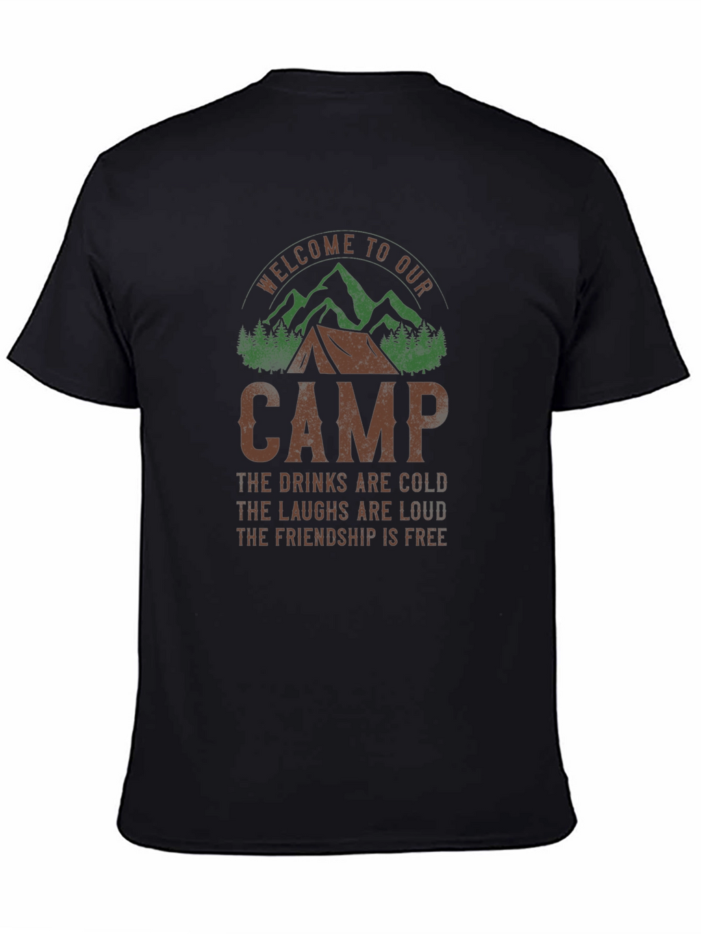 Welcome To Our Camp Graphic Tee