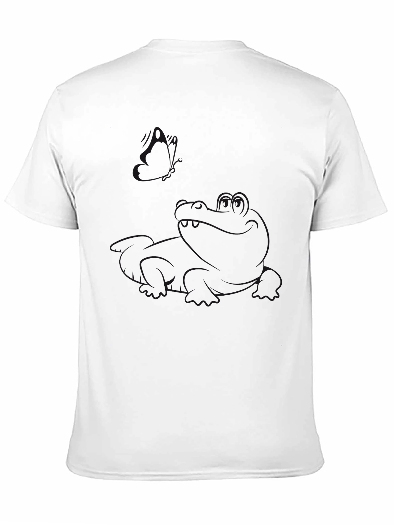 Mens Black Casual Short Sleeve T-Shirt