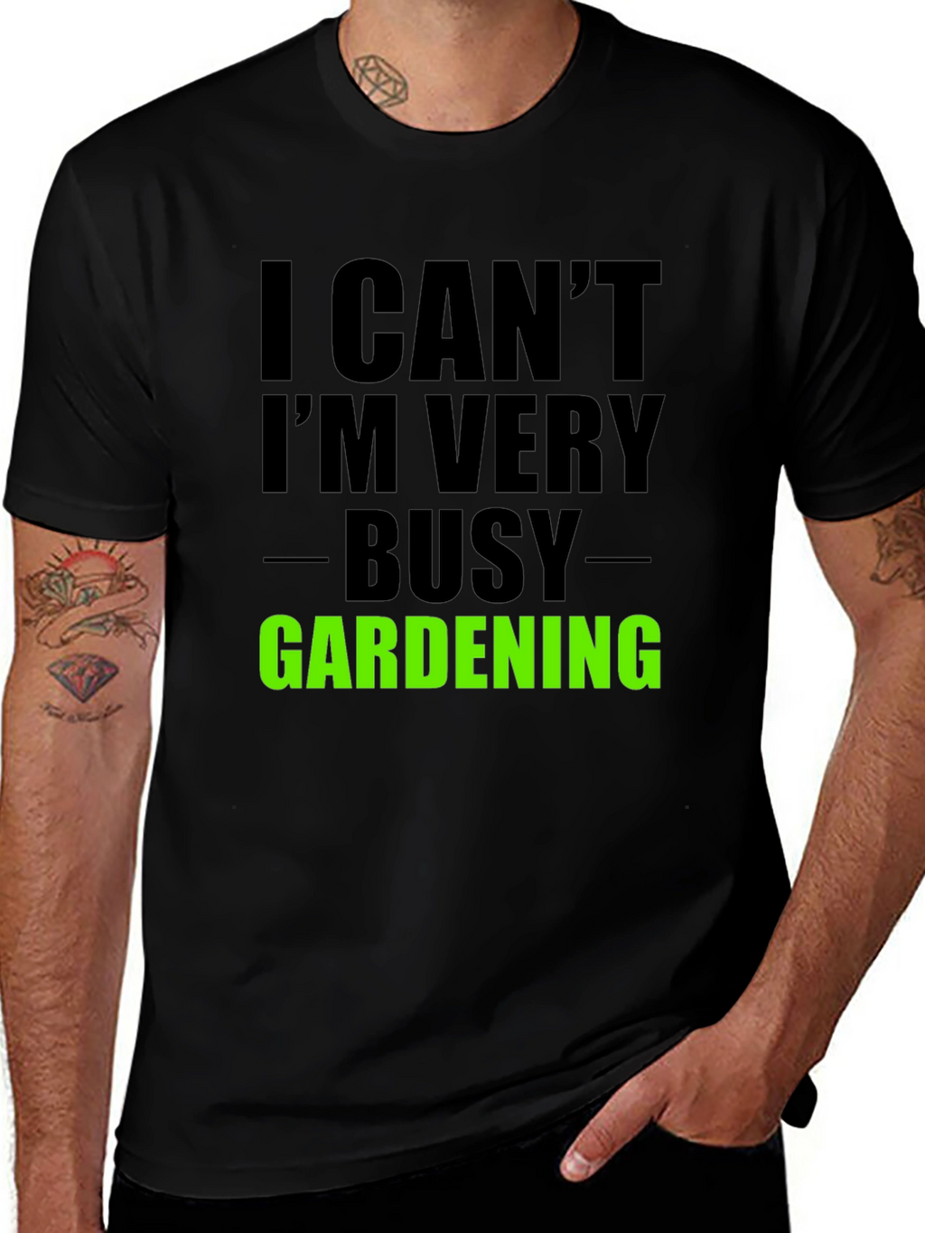 Gardening T-Shirt: I Cant Im Very Busy Gardening