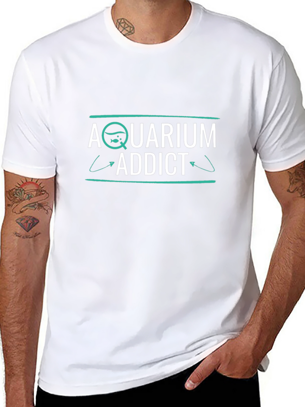 Aquarium Addict Graphic Tee