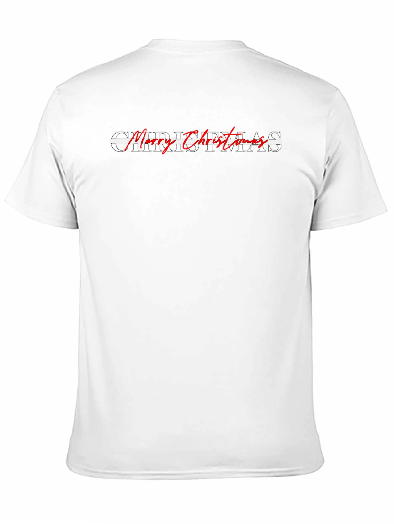 Merry Christmas Graphic Tee - Holiday Festive Top