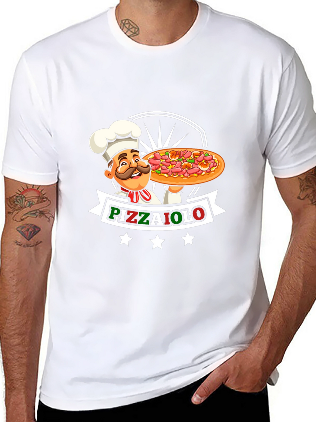 Funny Pizzaiolo Chef T-Shirt - Italian Pizza Maker