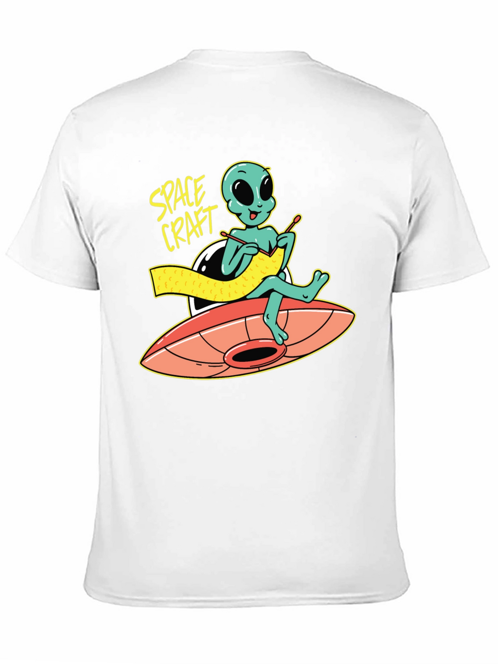 Space Craft Alien Knit T-Shirt