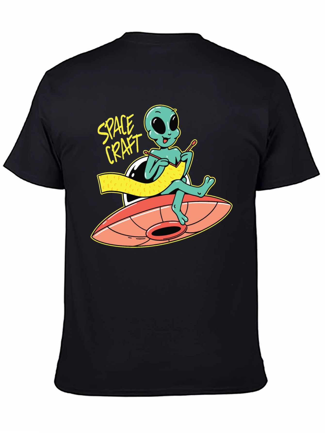 Space Craft Alien Knit T-Shirt