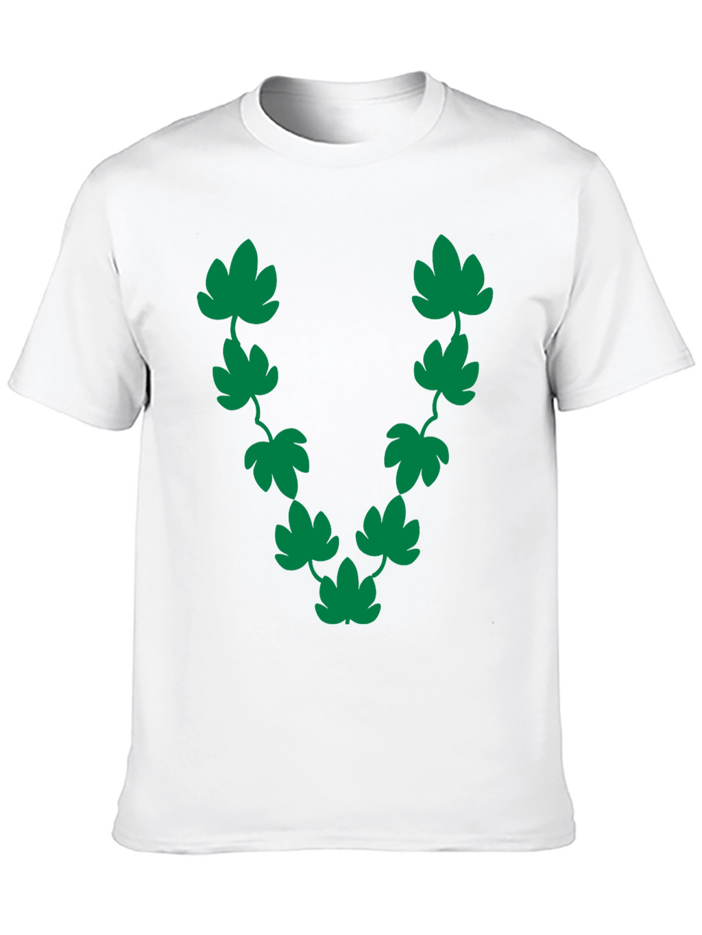 Green Leaf Vine Graphic T-Shirt