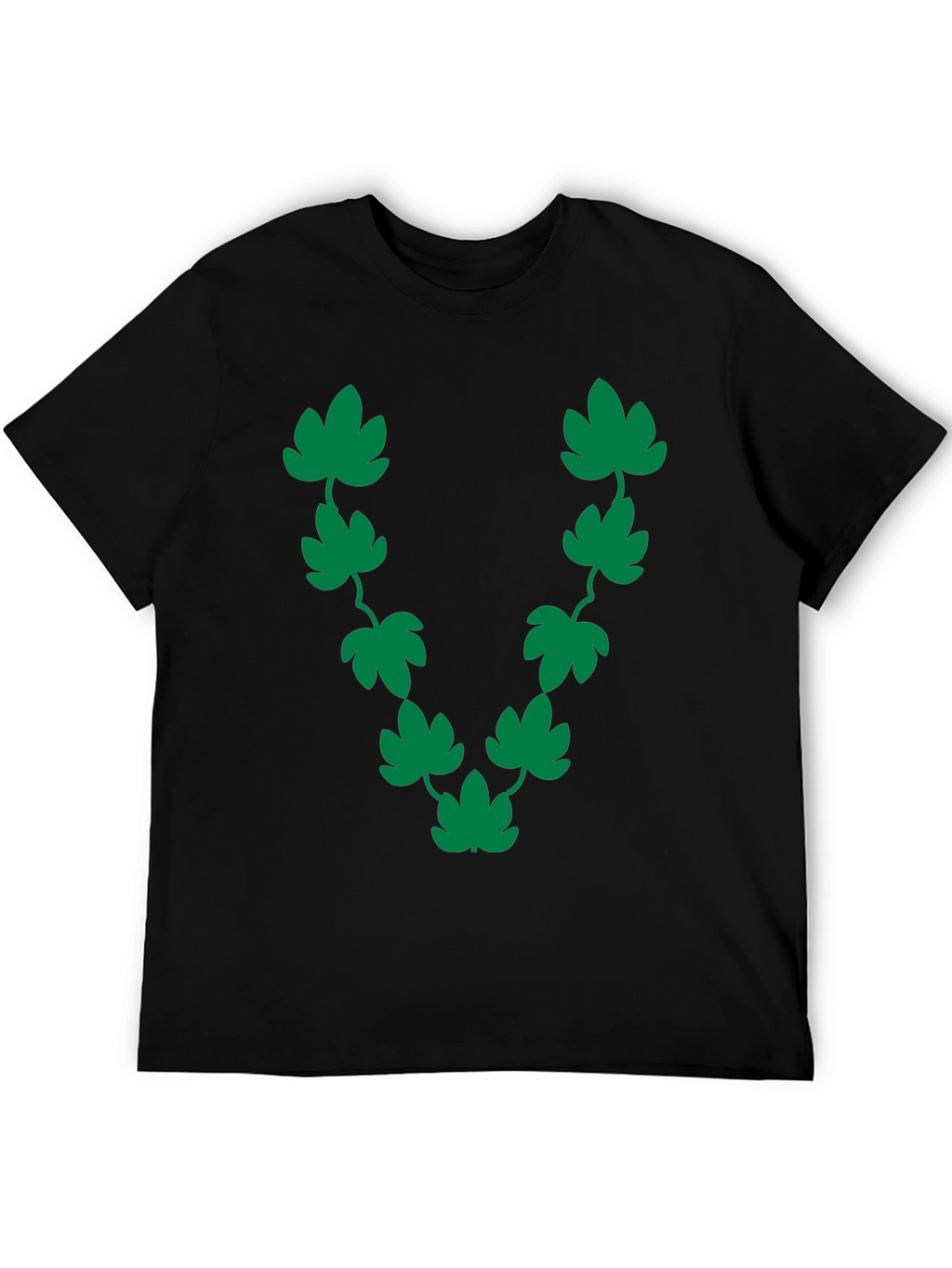 Green Leaf Vine Graphic T-Shirt