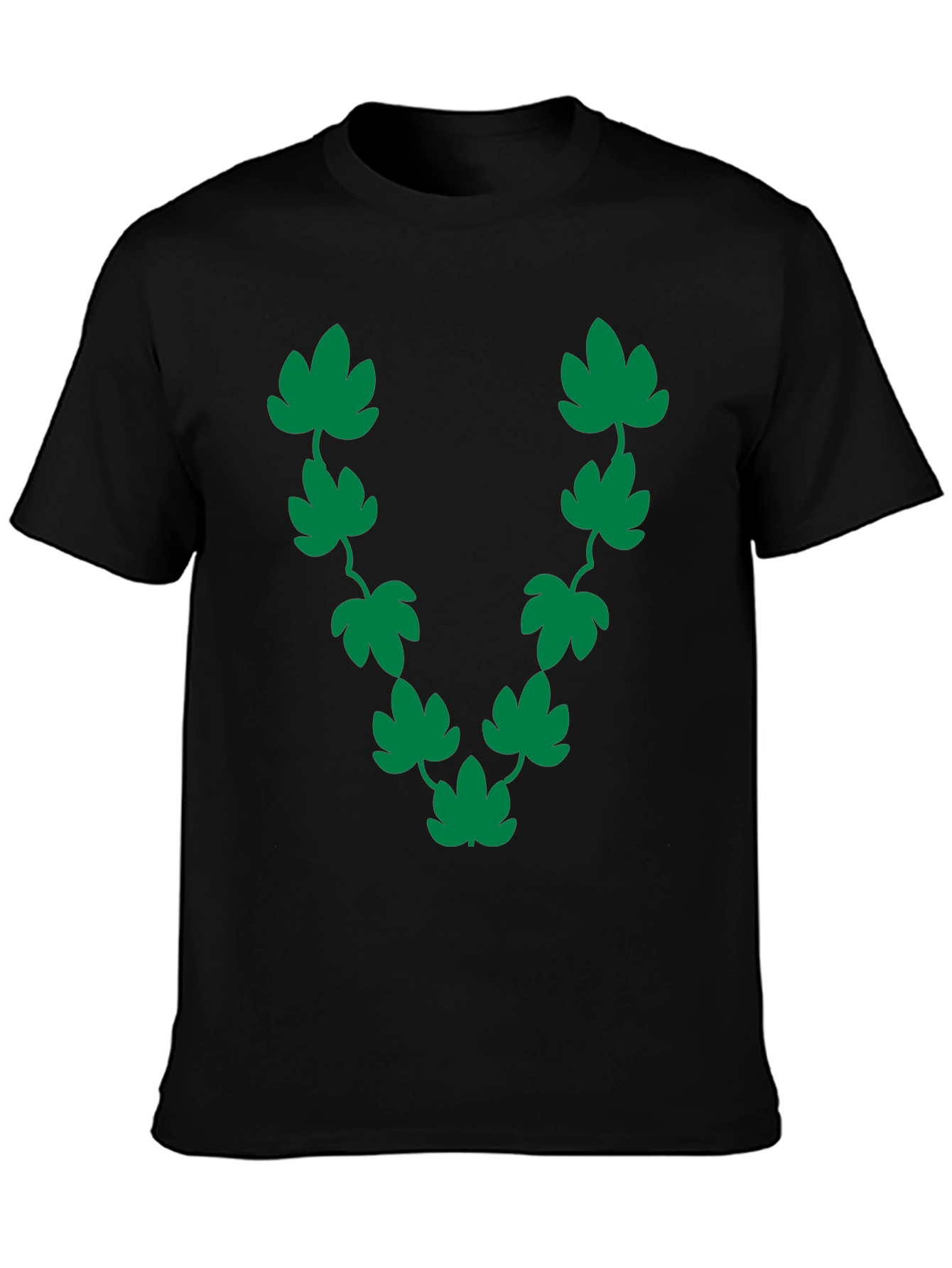 Green Leaf Vine Graphic T-Shirt