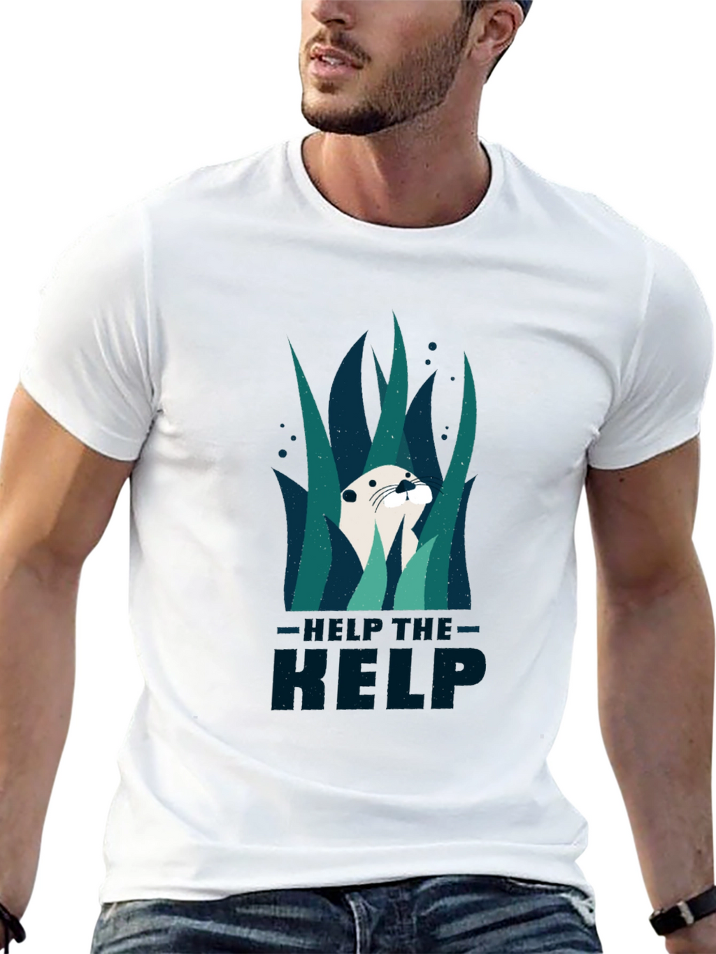 Otter Graphic Tee - Help The Kelp