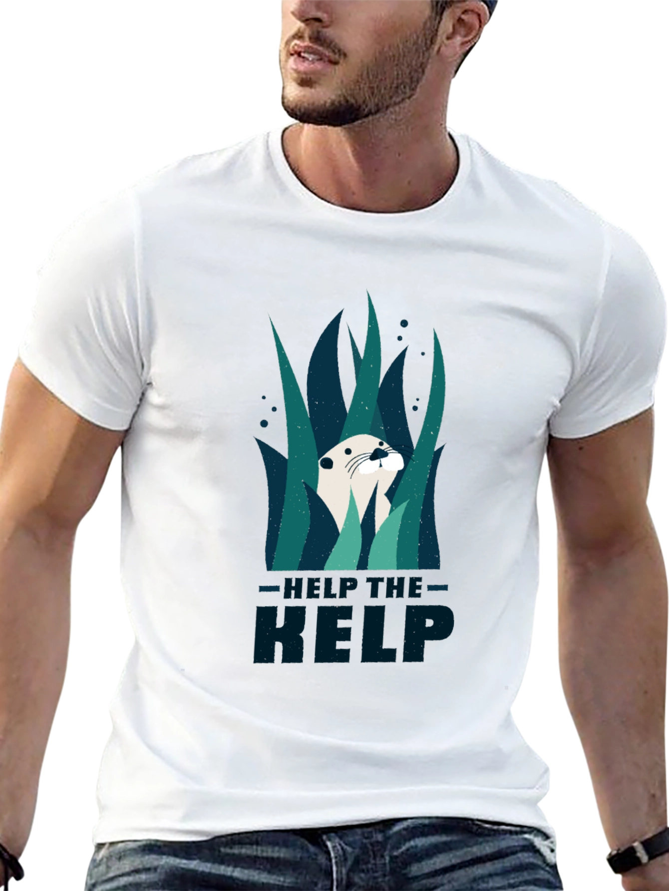 Otter Graphic Tee - Help The Kelp