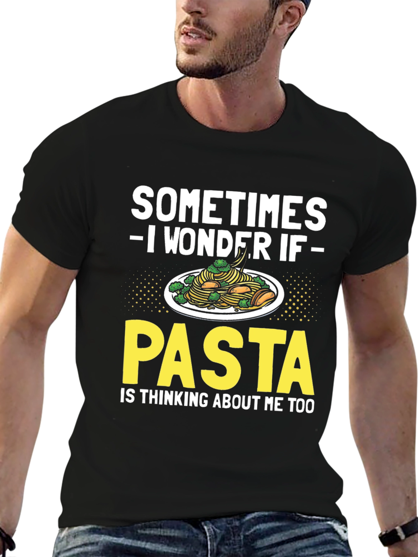 Pasta Thinking of Me Graphic Tee