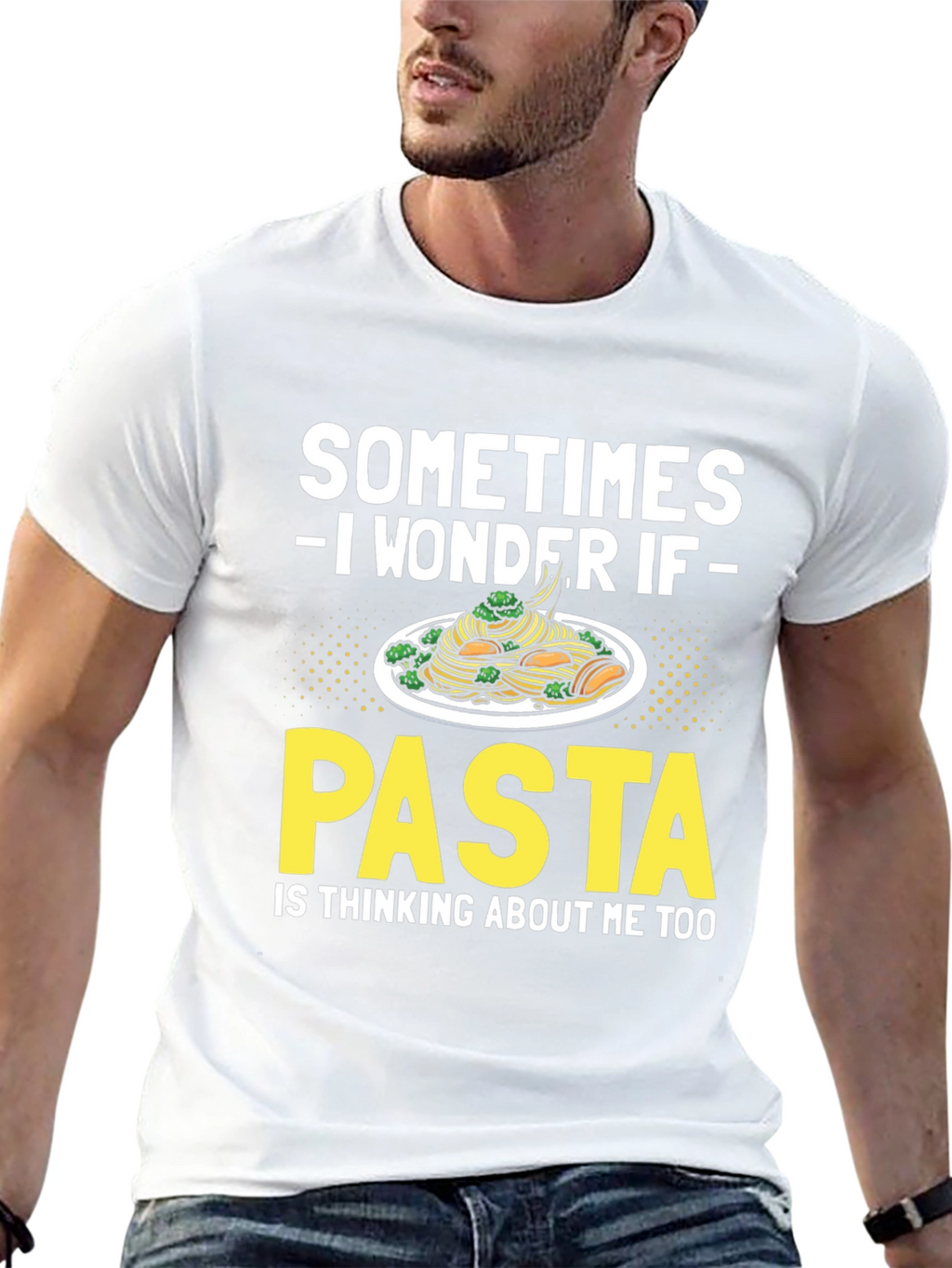 Pasta Thinking of Me Graphic Tee
