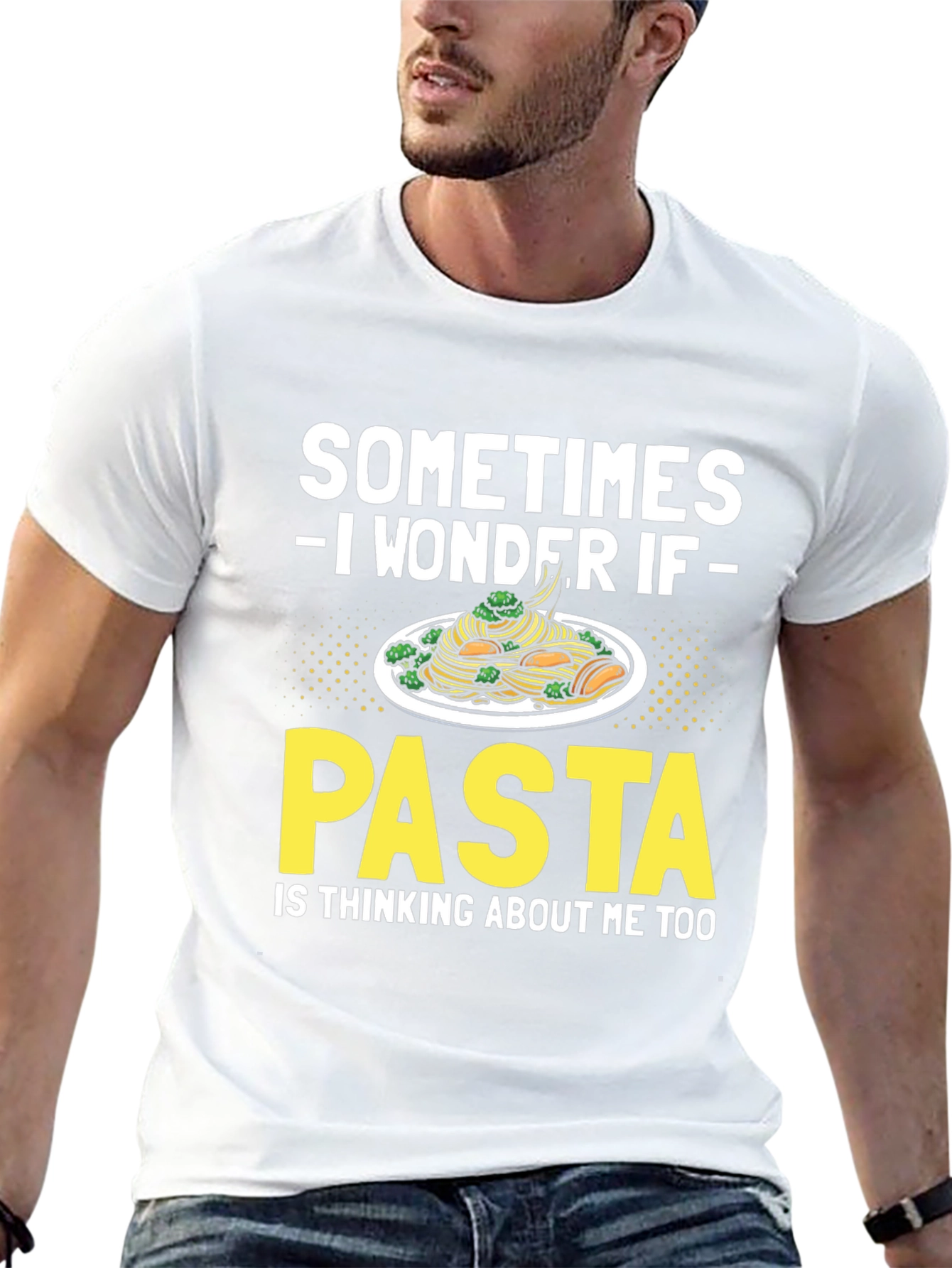 Pasta Thinking of Me Graphic Tee