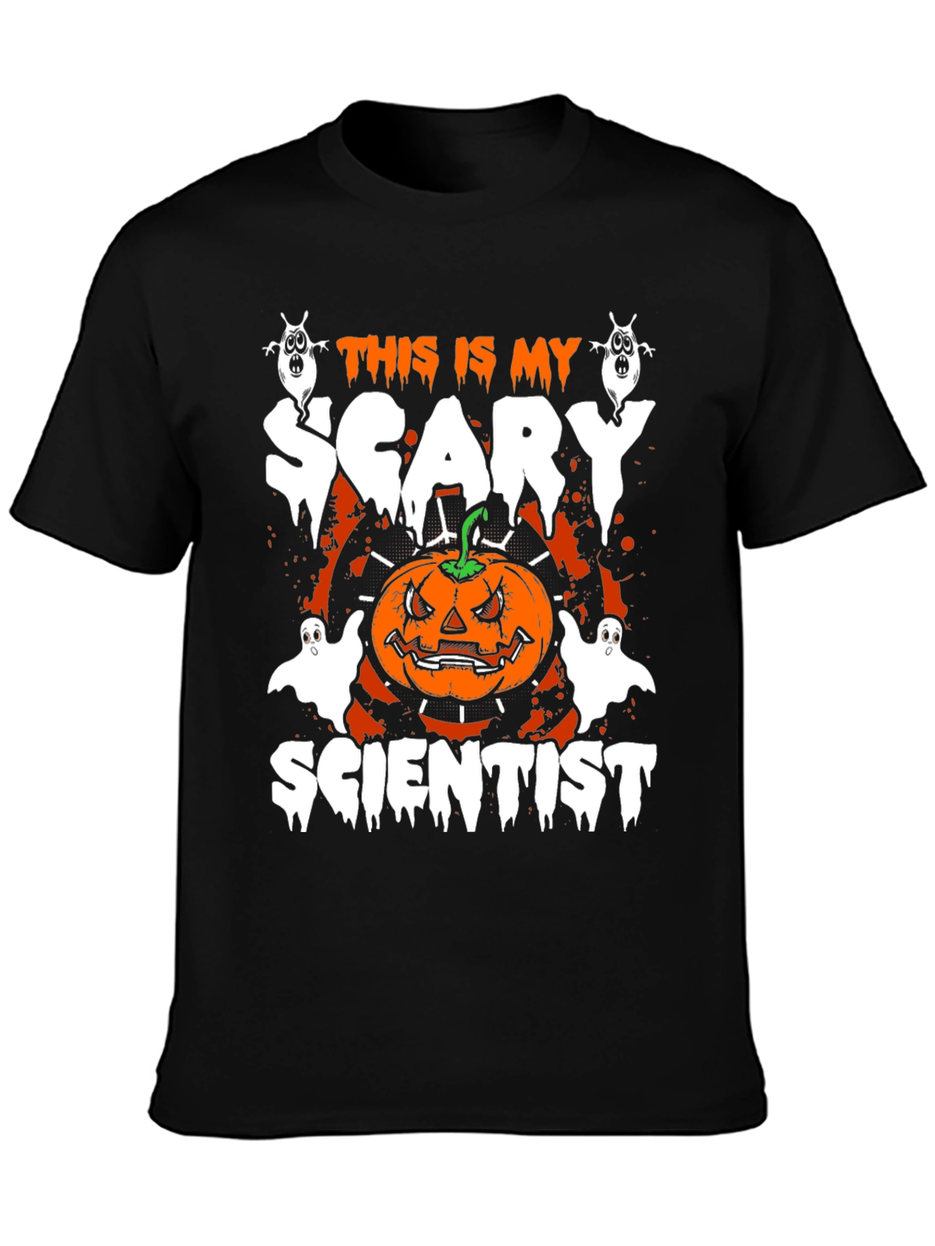 Scary Scientist Halloween T-Shirt