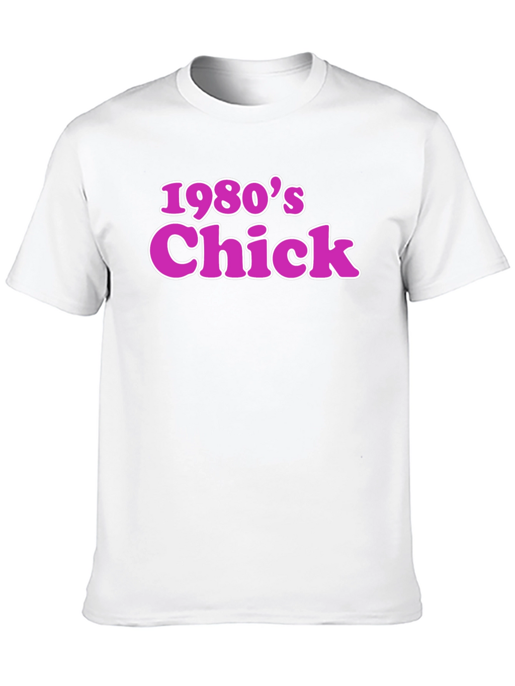 1980s Chick Retro Graphic T-Shirt
