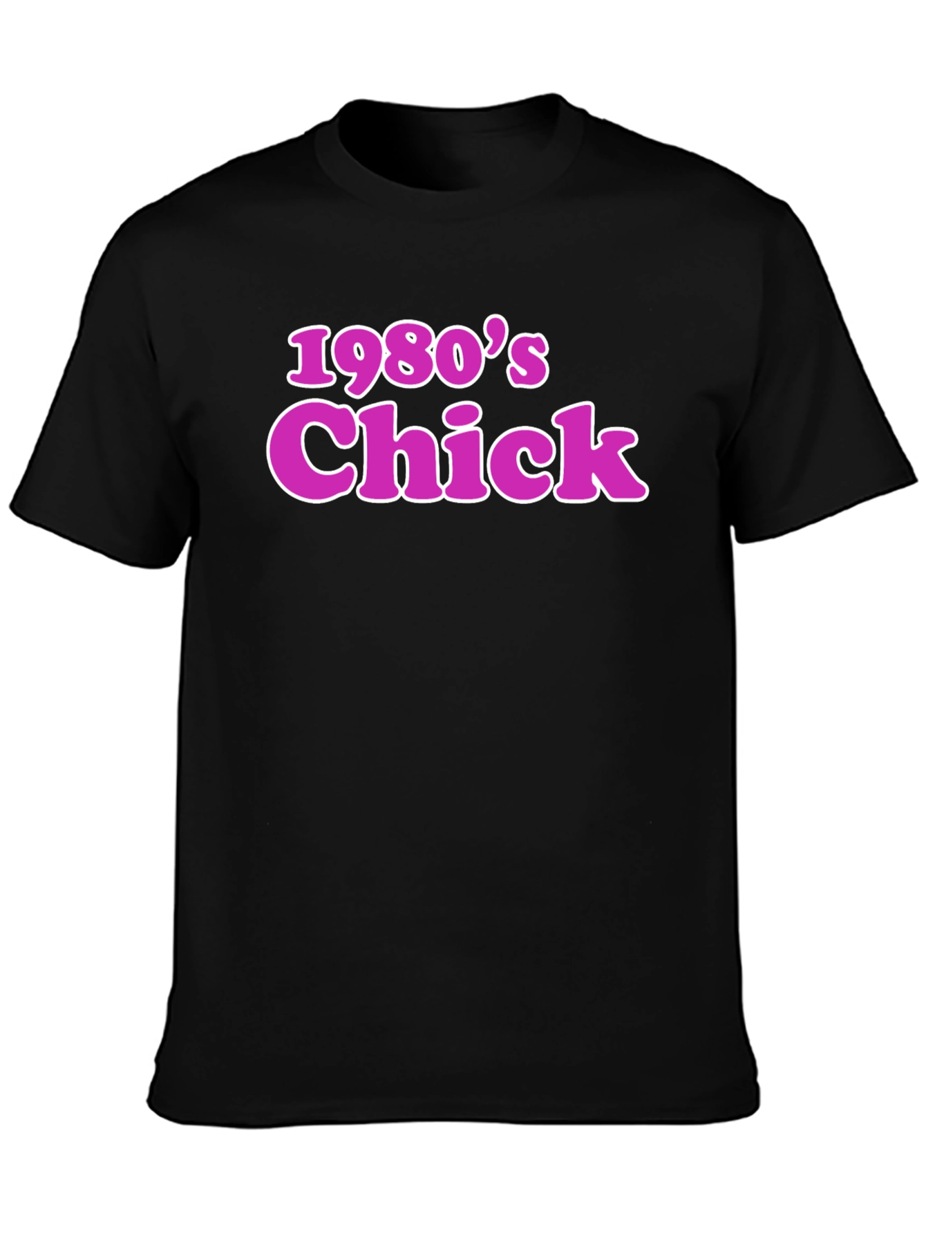 1980s Chick Retro Graphic T-Shirt