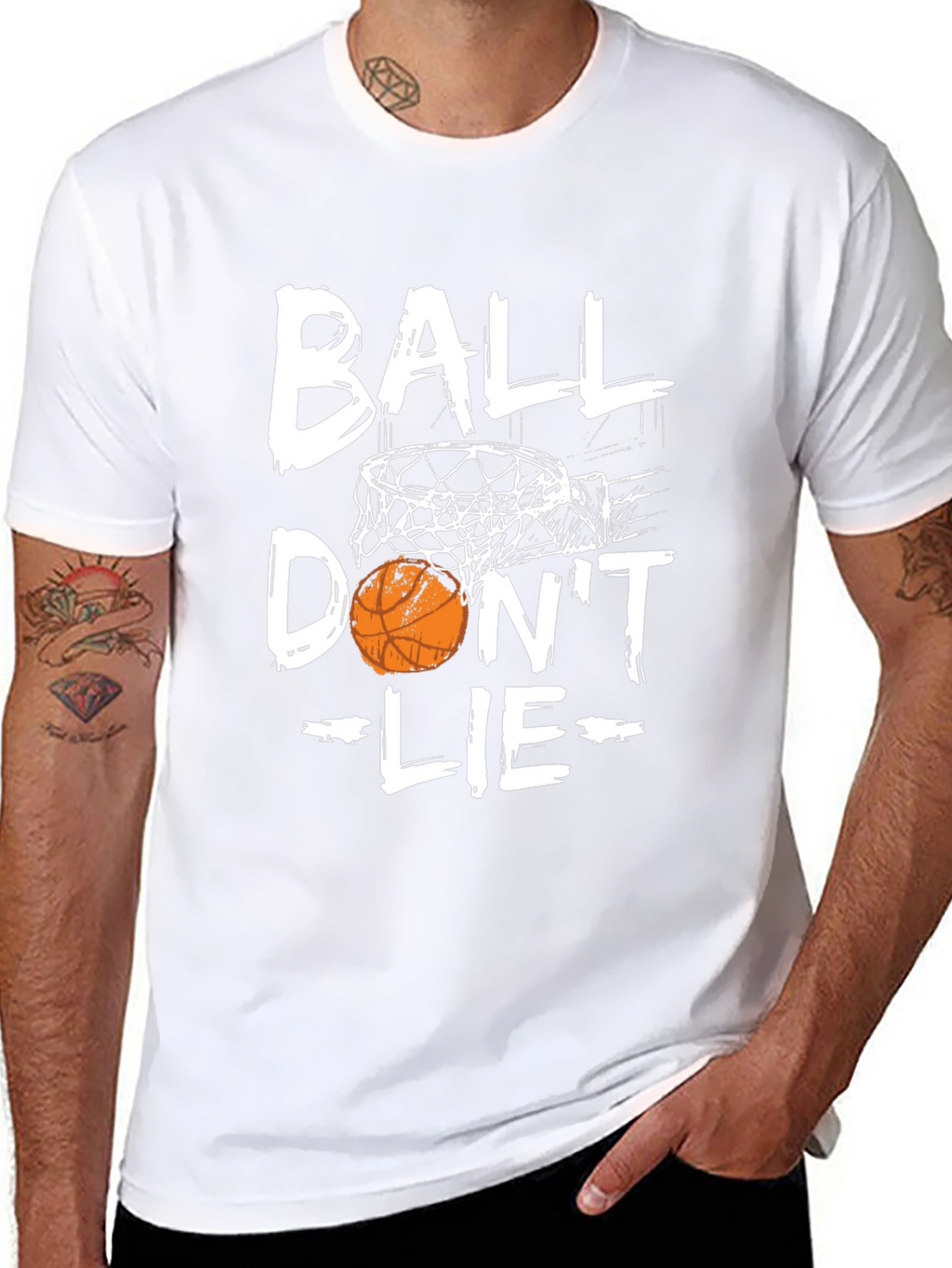 Basketball Graphic Tee - Ball Dont Lie