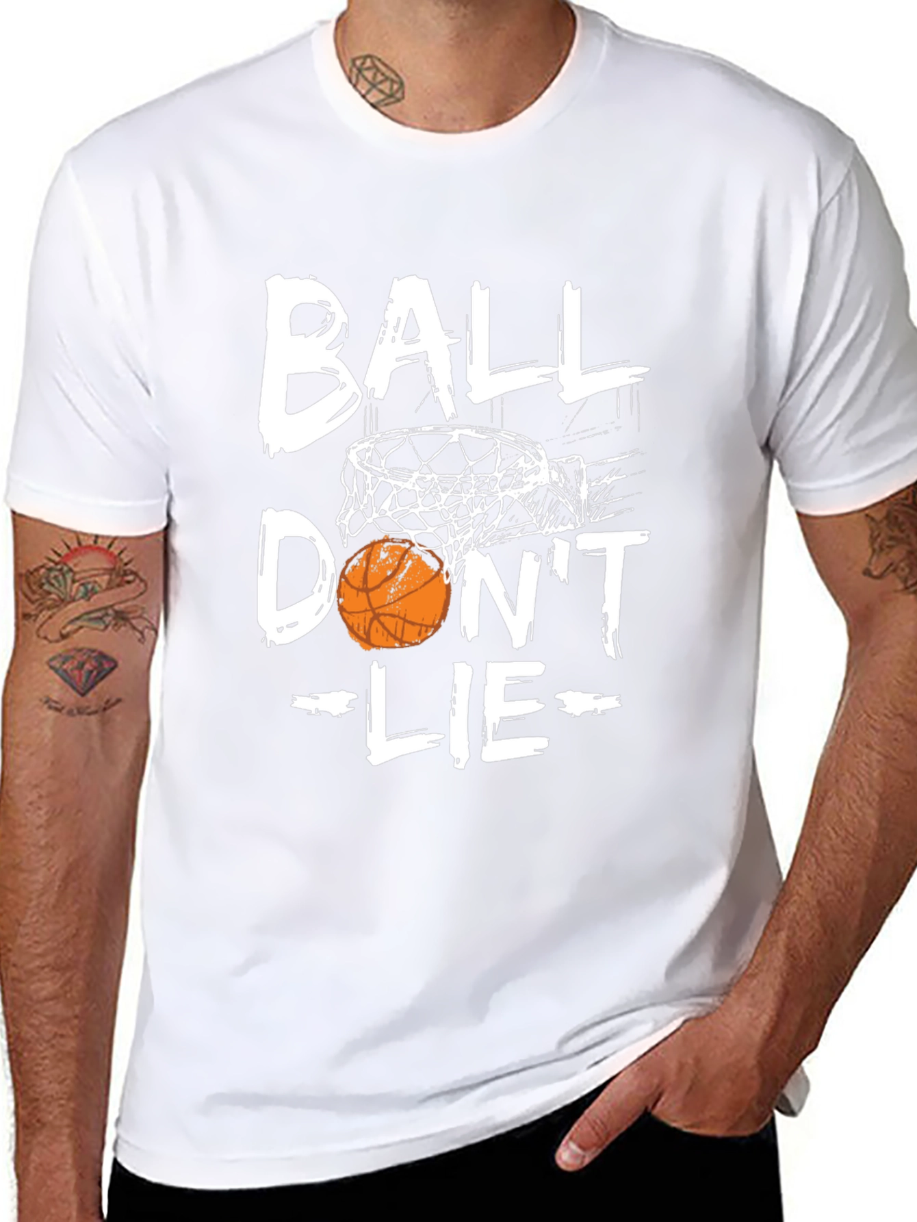 Basketball Graphic Tee - Ball Dont Lie